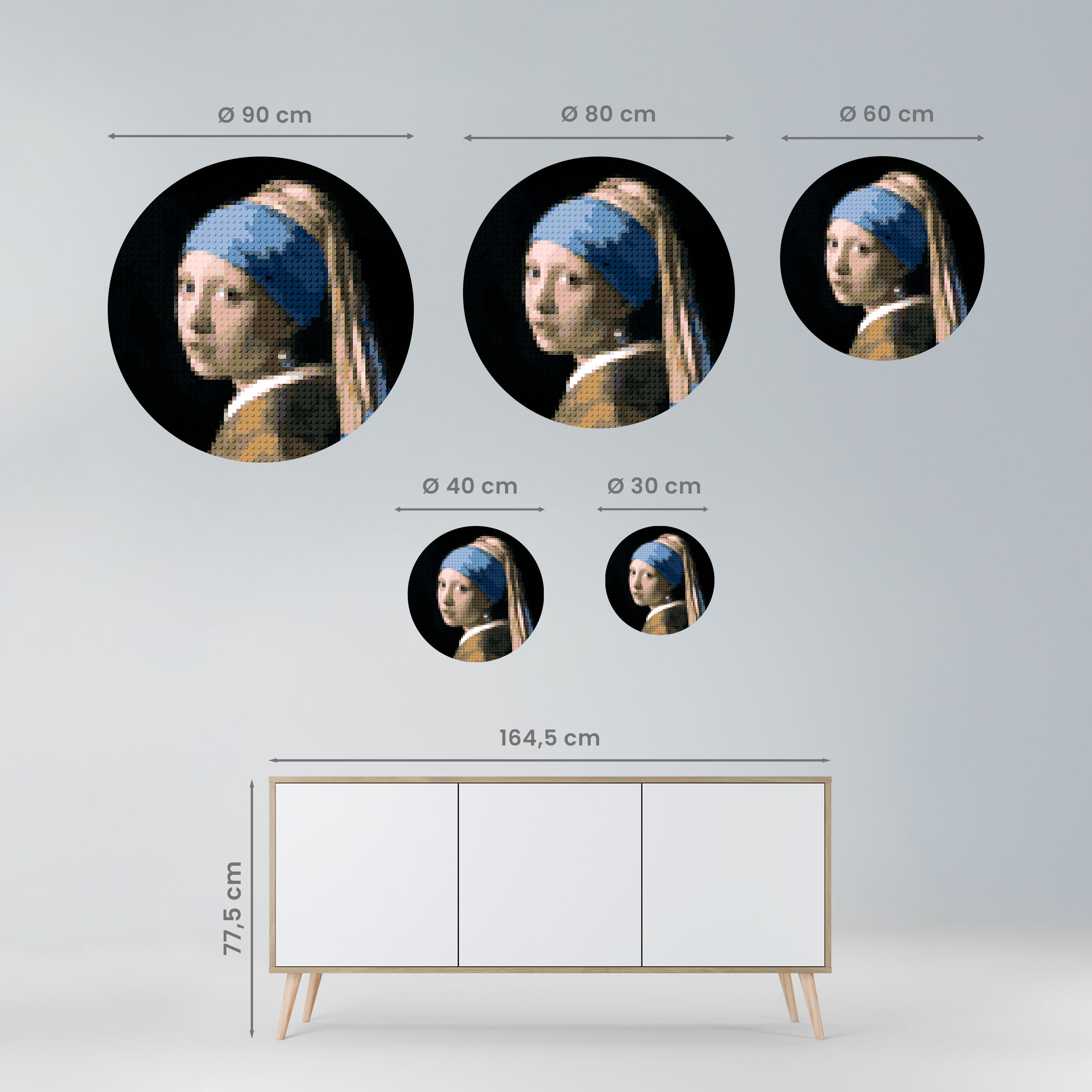 STRUCTURAL MASTERPIECE Naklejka okrągła