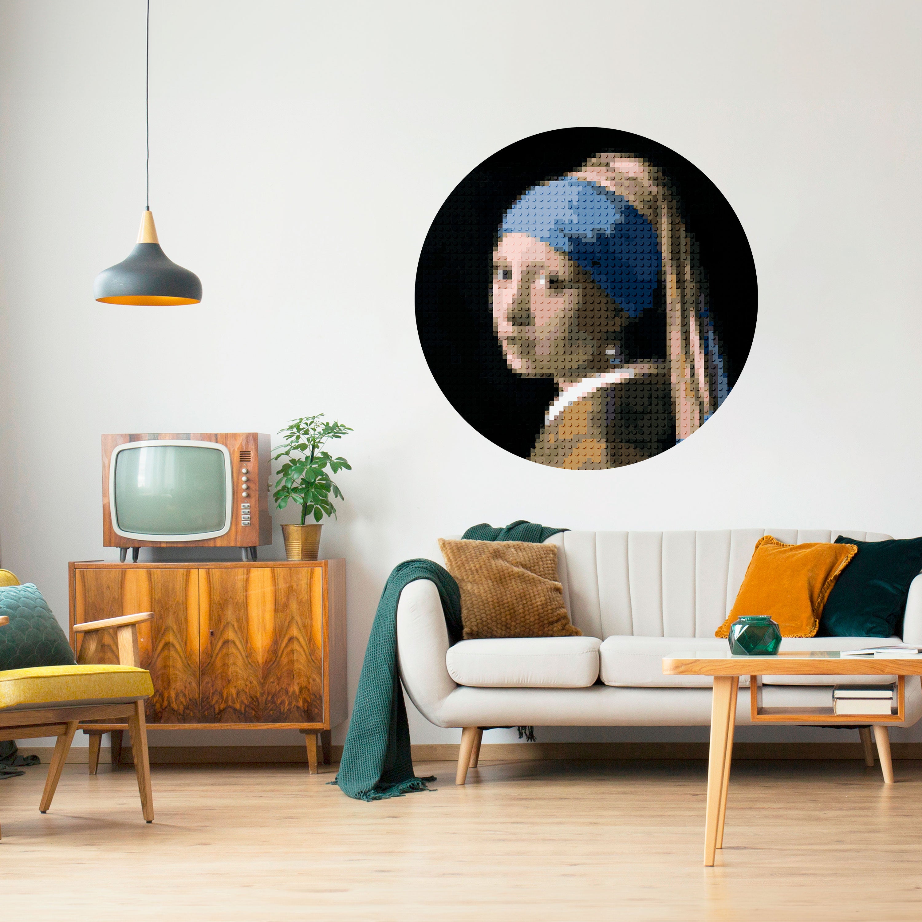 STRUCTURAL MASTERPIECE Naklejka okrągła