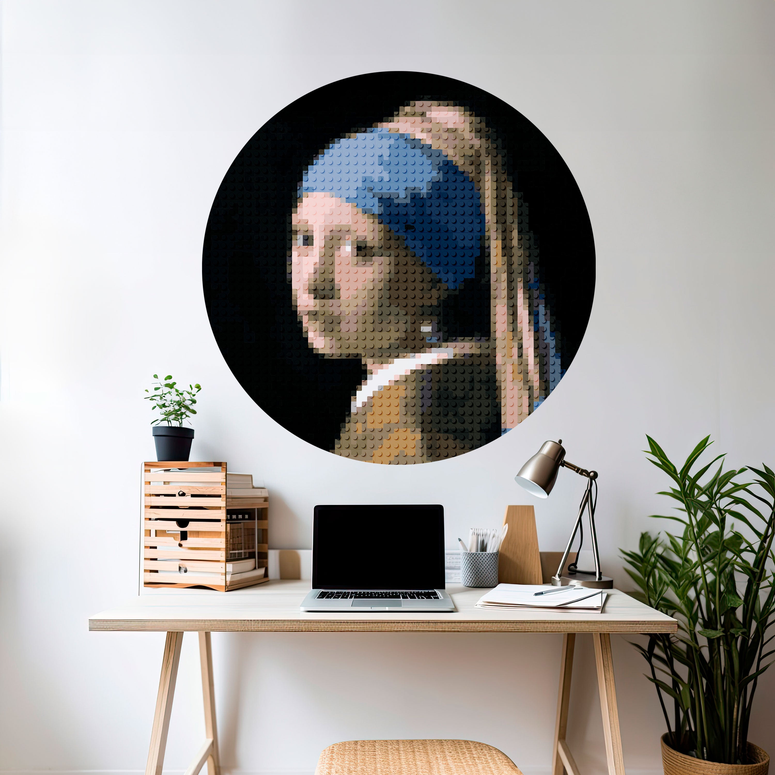 STRUCTURAL MASTERPIECE Naklejka okrągła