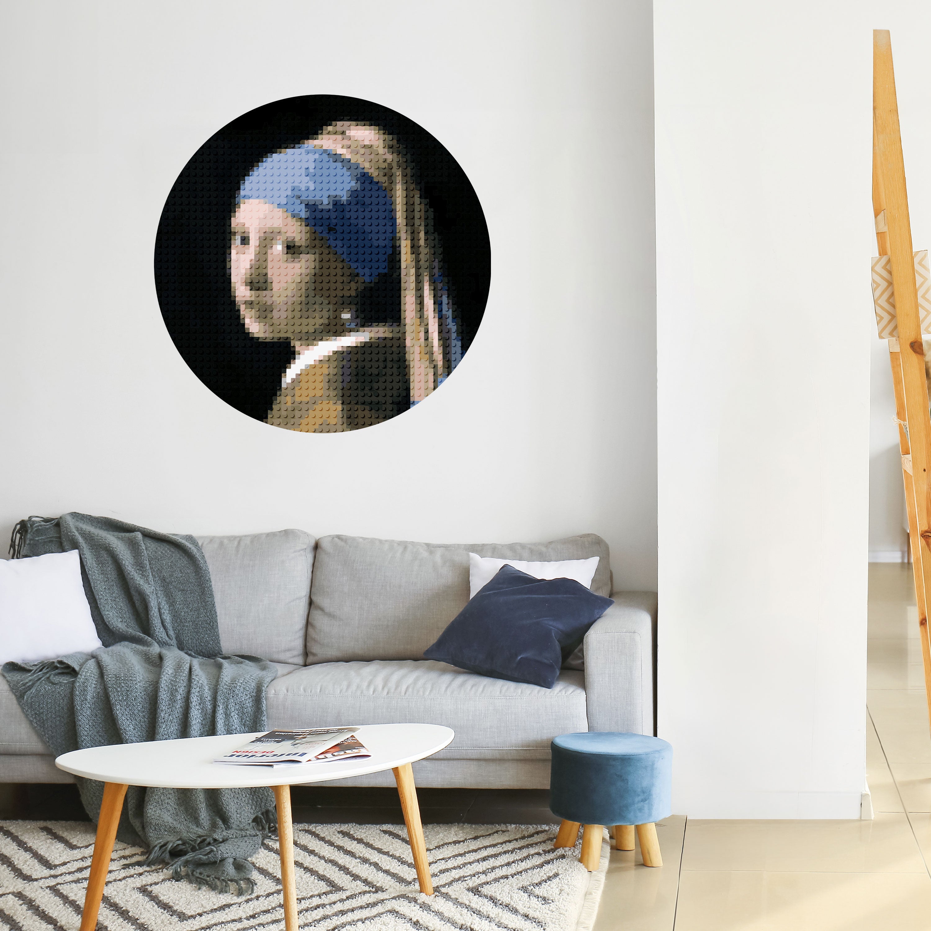 STRUCTURAL MASTERPIECE Naklejka okrągła