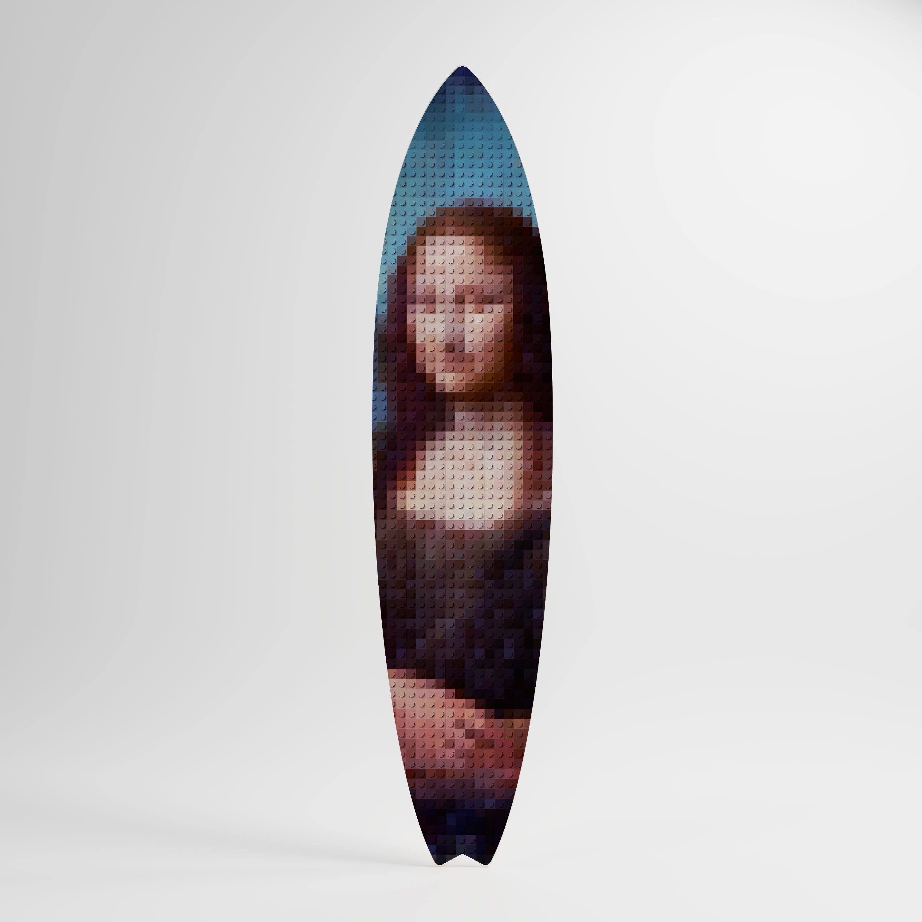 CONSTRUCTIVE ART Dekoracyjna deska surfingowa