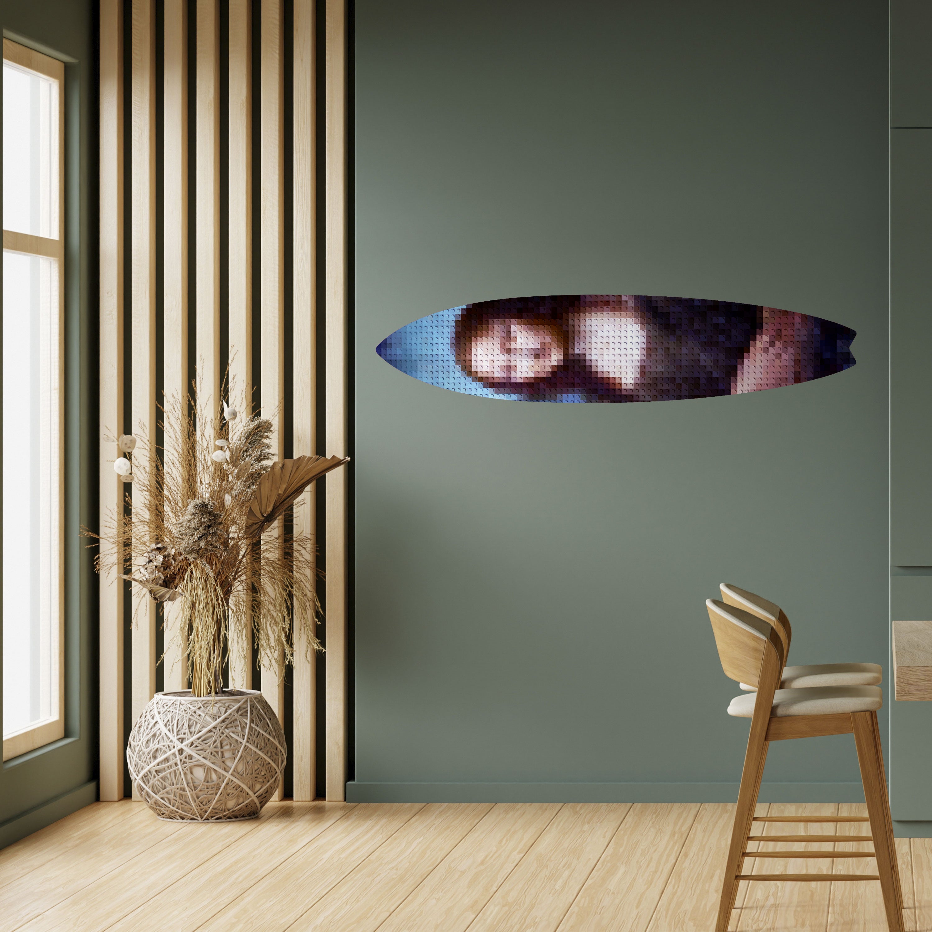 CONSTRUCTIVE ART Naklejka - deska surfingowa