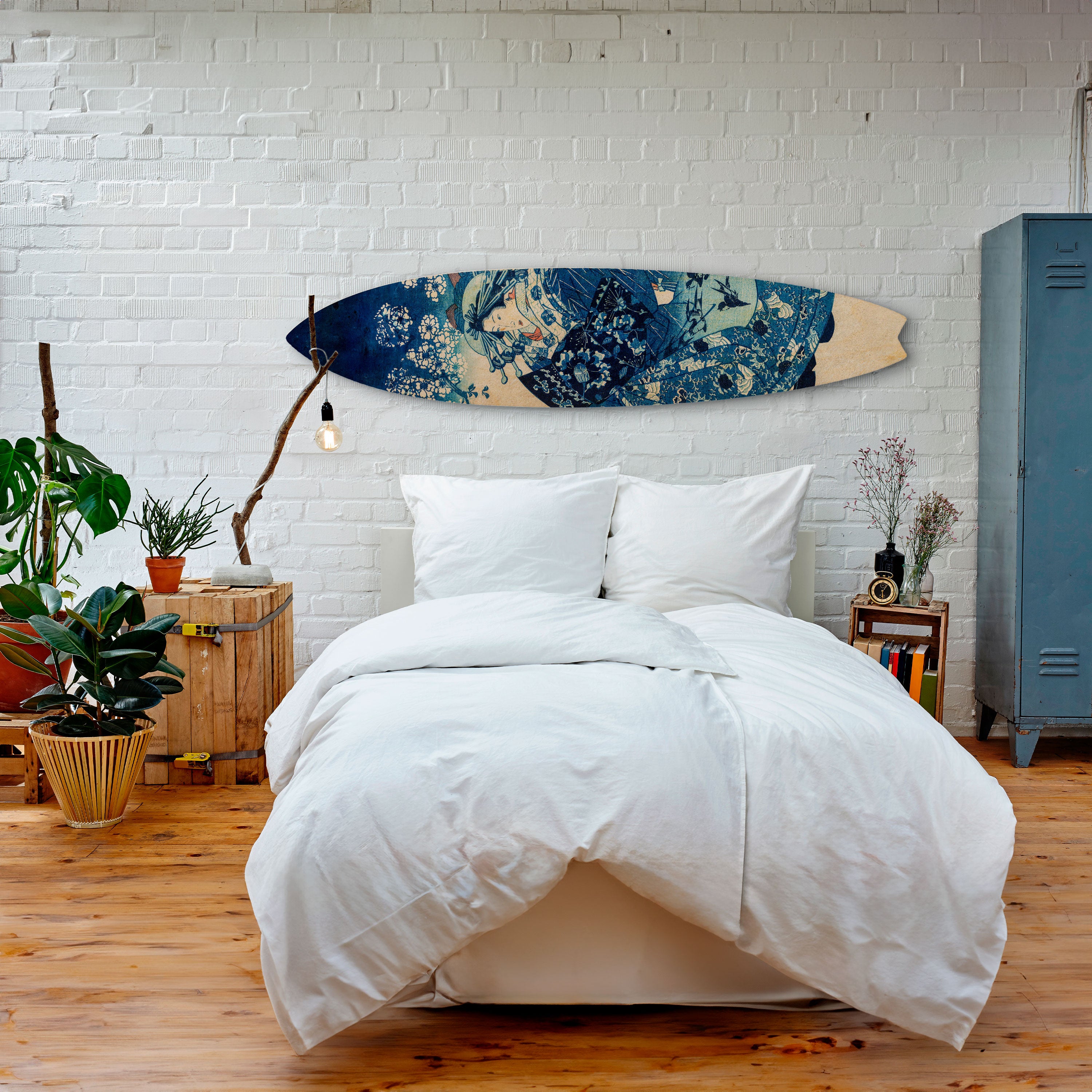 JAPANESE WOMAN Dekoracyjna deska surfingowa