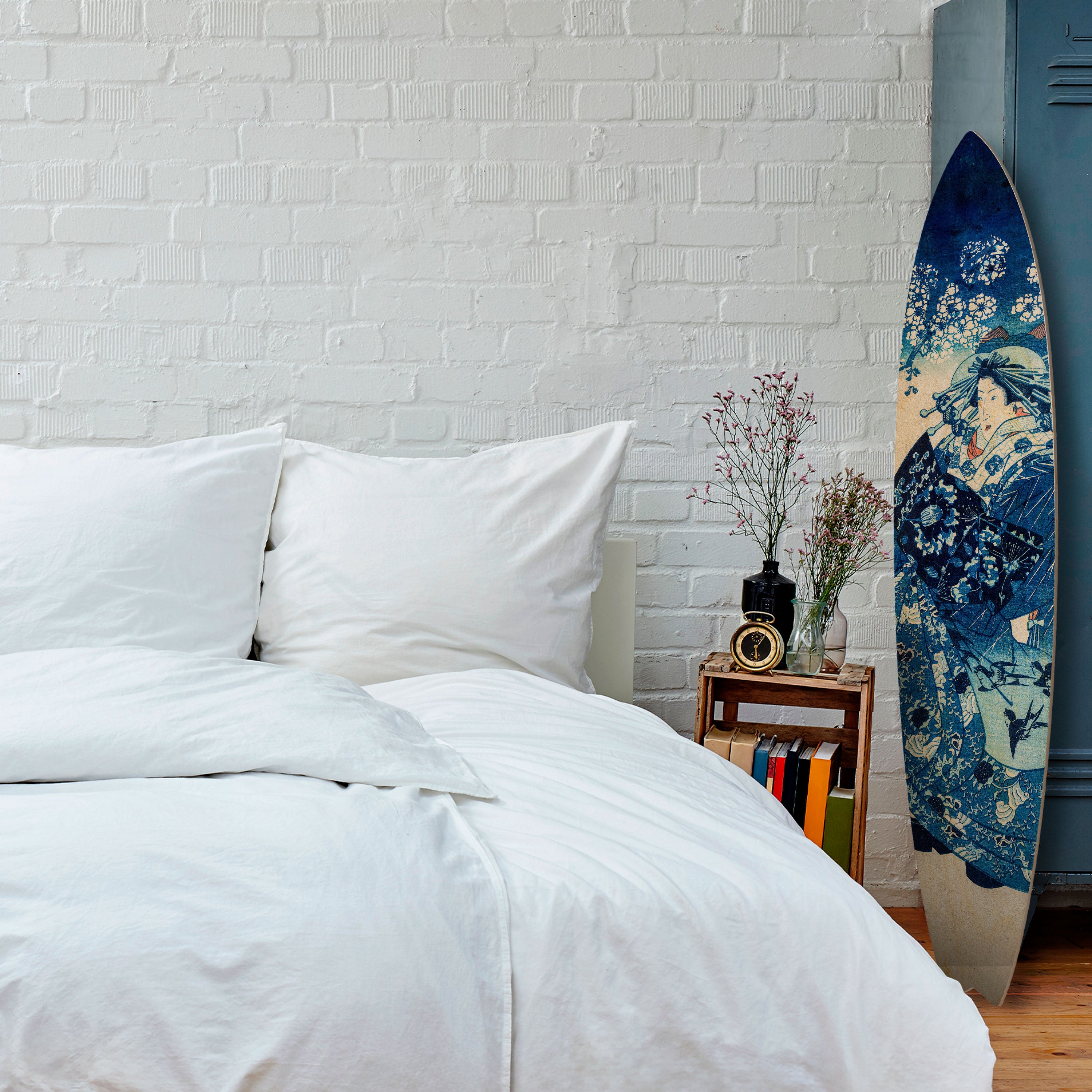 JAPANESE WOMAN Dekoracyjna deska surfingowa