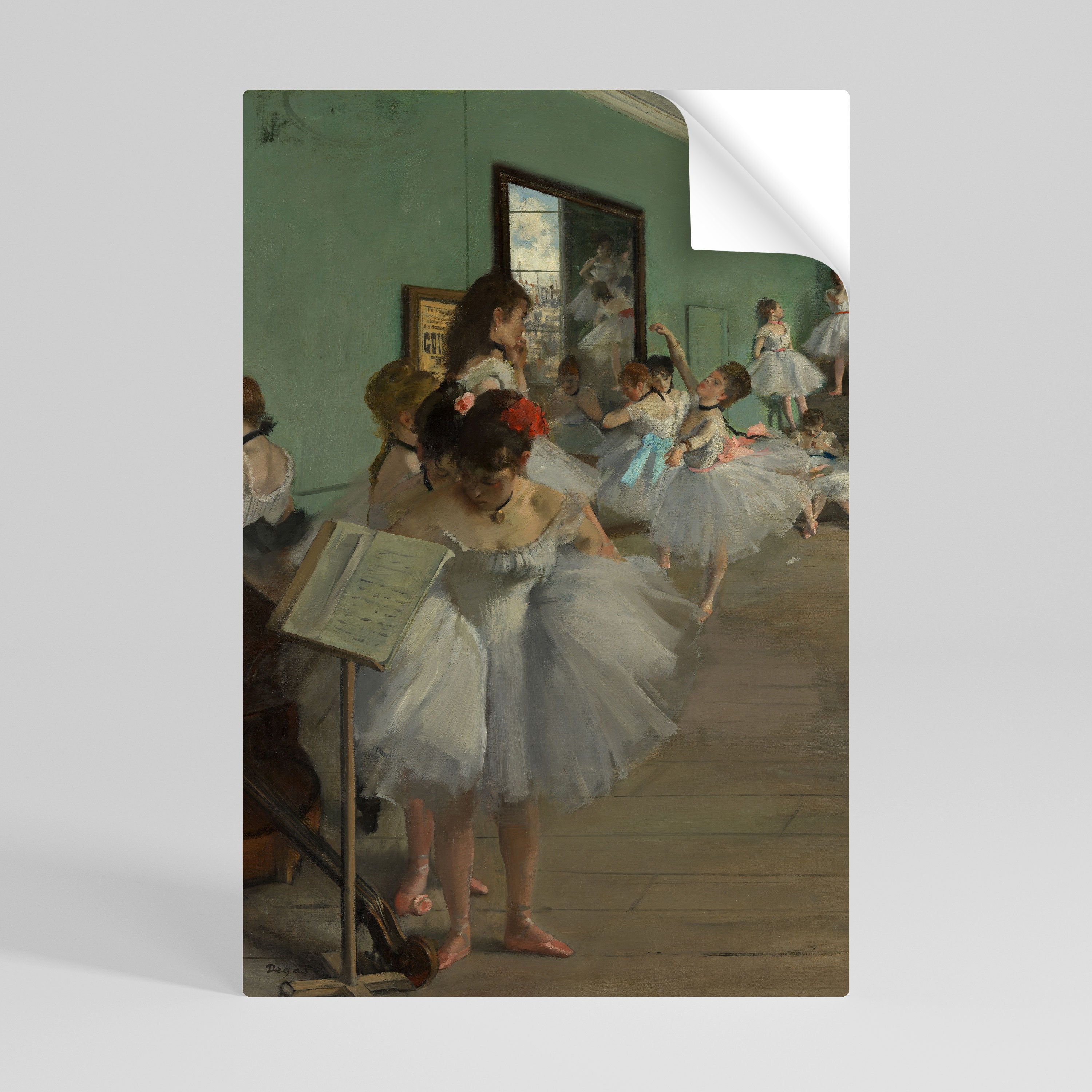 THE DANCE CLASS Naklejka/Plakat pionowy