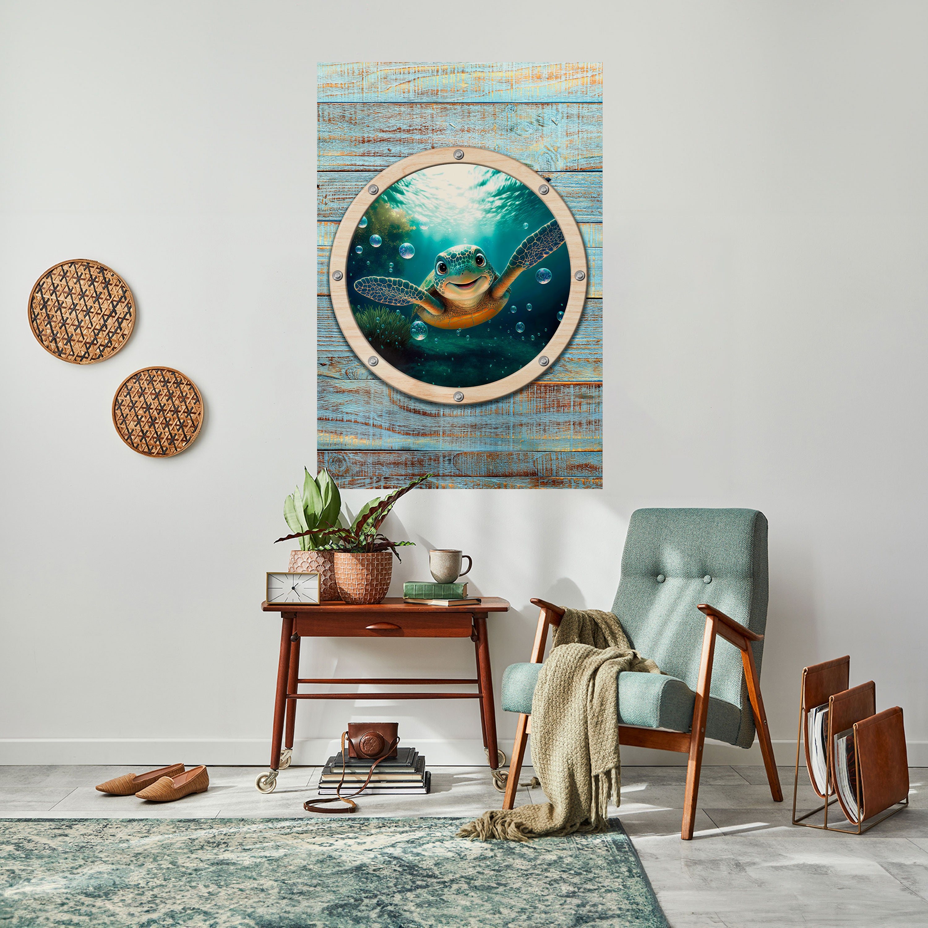 SEASIDE JOY Naklejka/Plakat pionowy