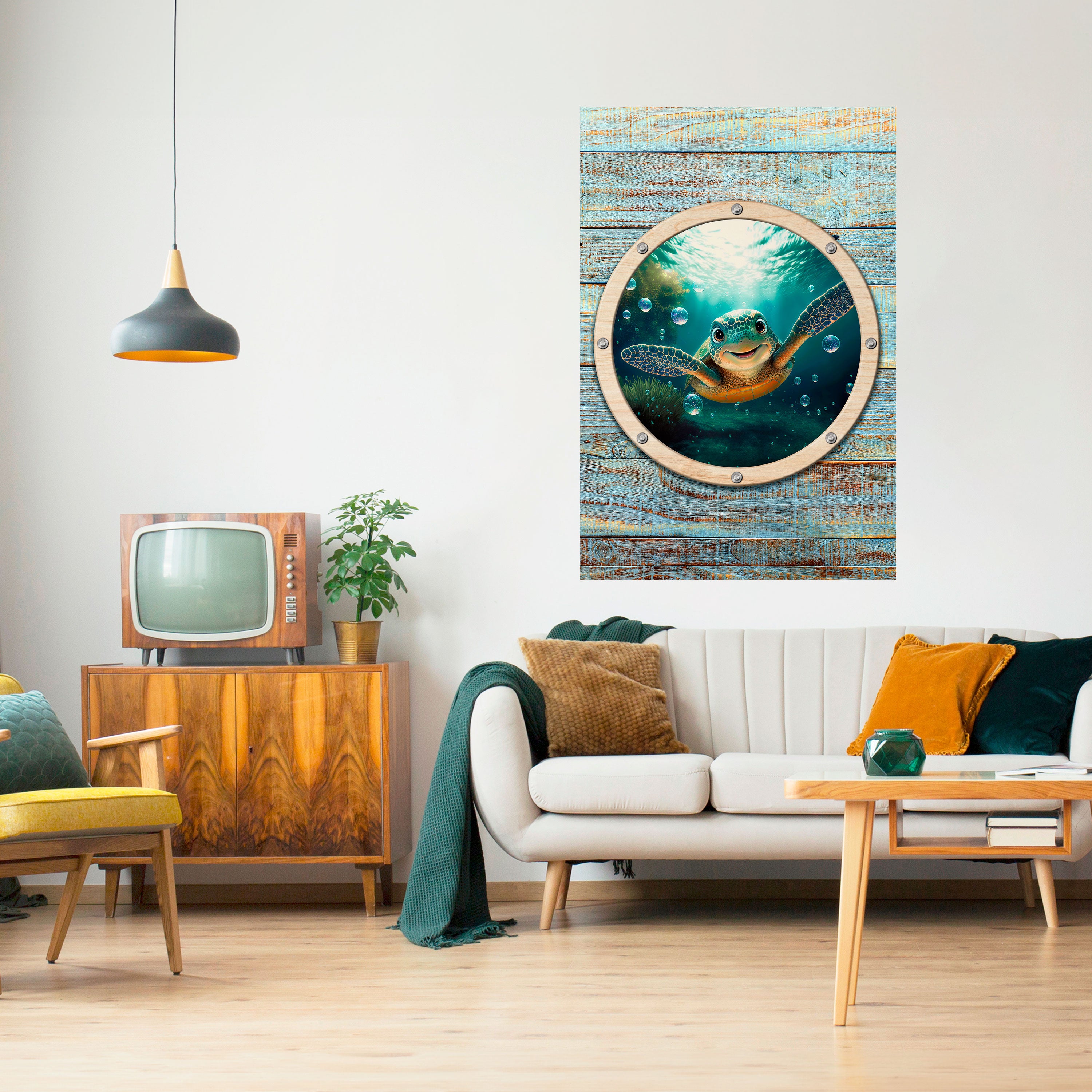 SEASIDE JOY Naklejka/Plakat pionowy