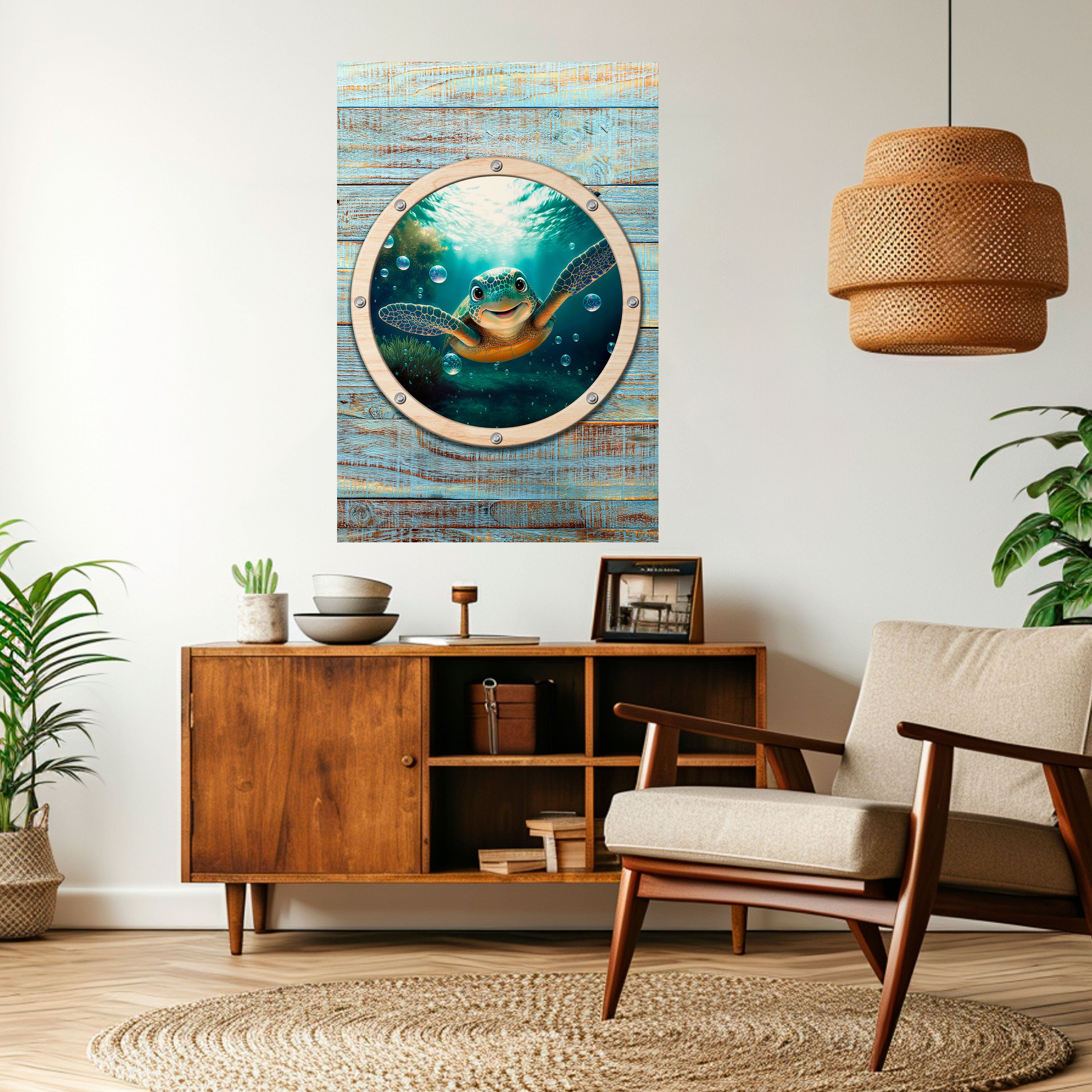 SEASIDE JOY Naklejka/Plakat pionowy
