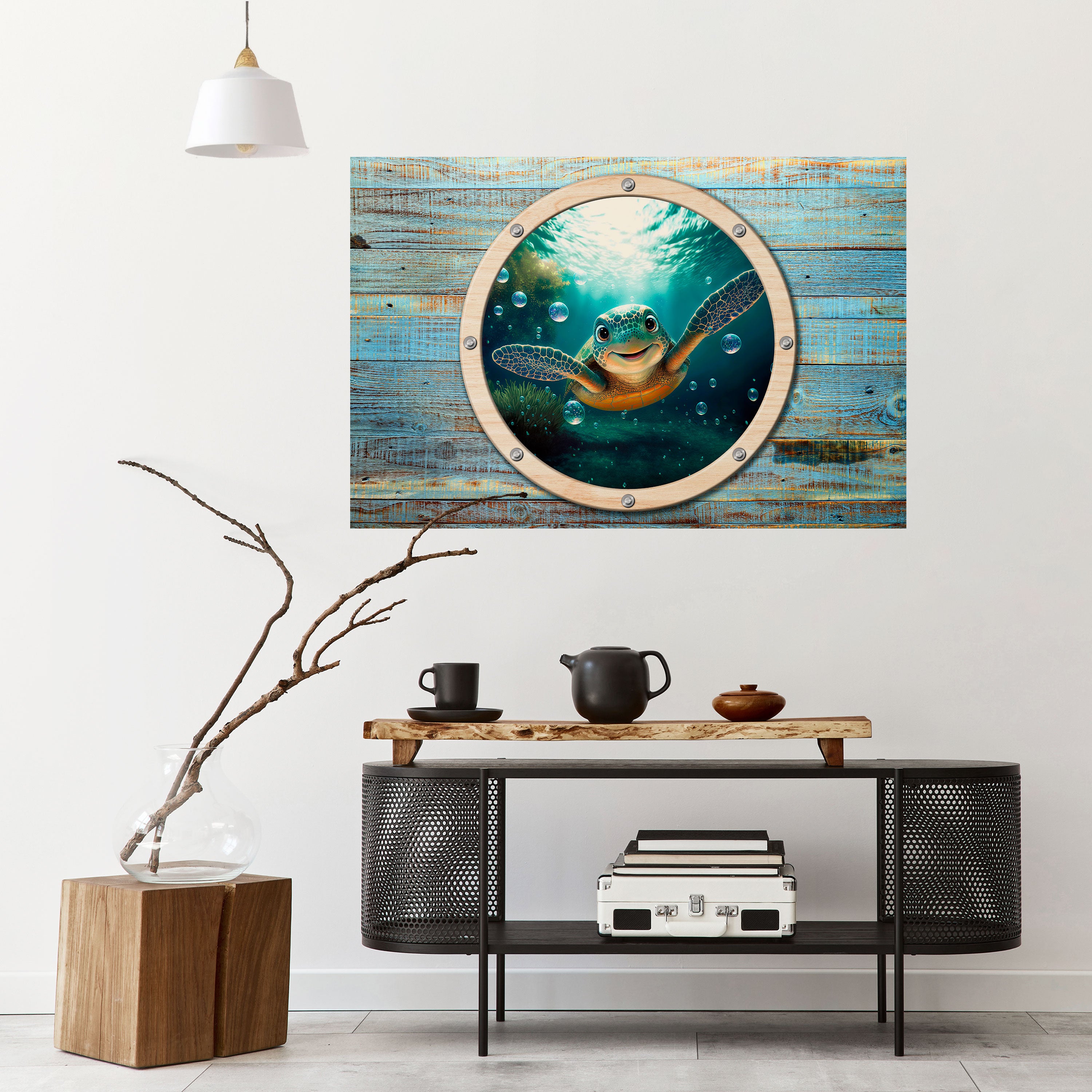 SEASIDE JOY Naklejka/Plakat poziomy
