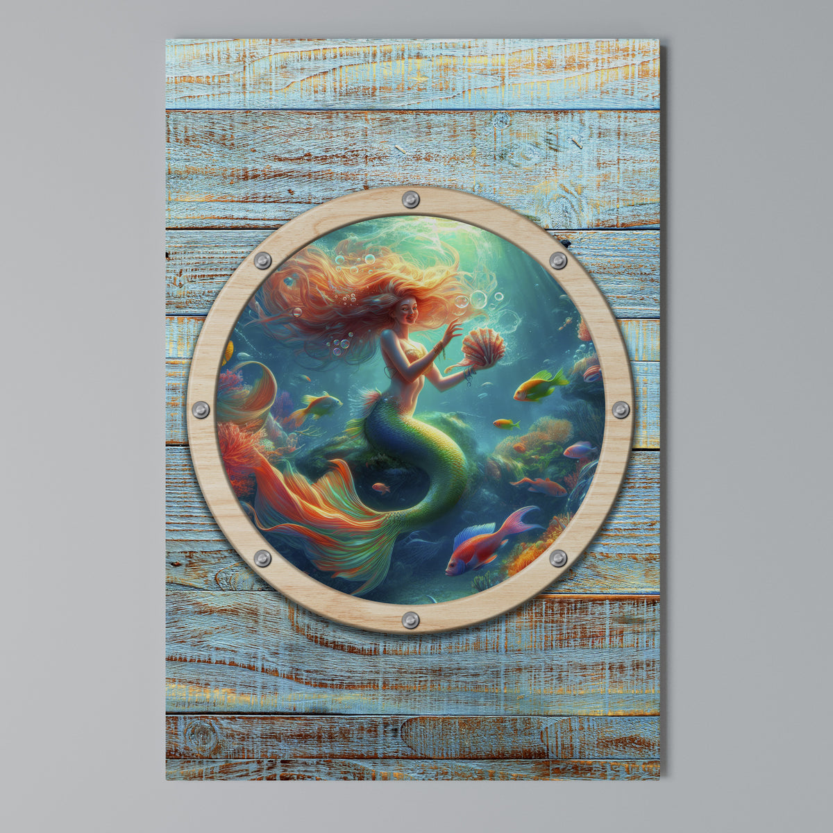 MERMAID DREAMS Pionowy obraz na płótnie