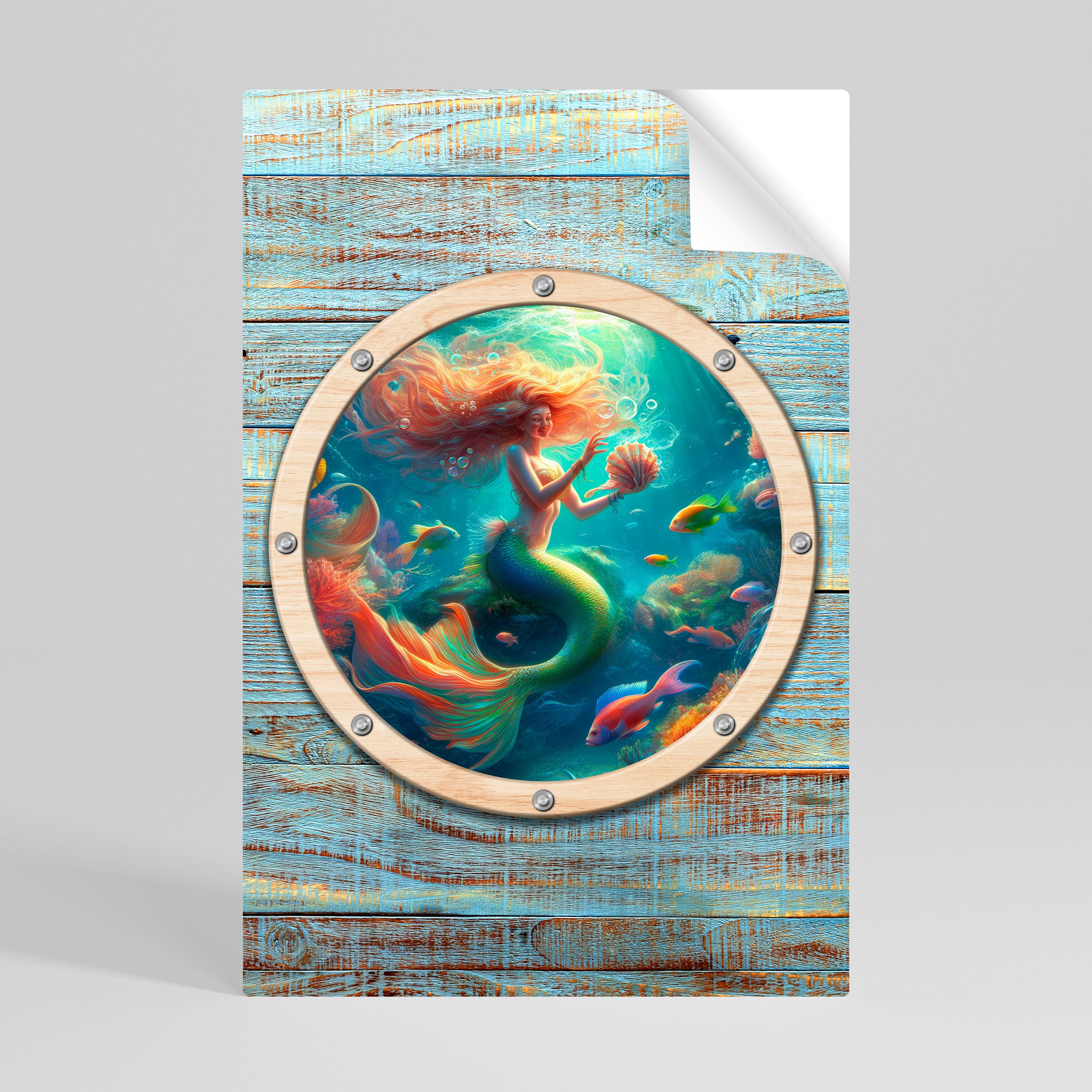 MERMAID DREAMS Naklejka/Plakat pionowy
