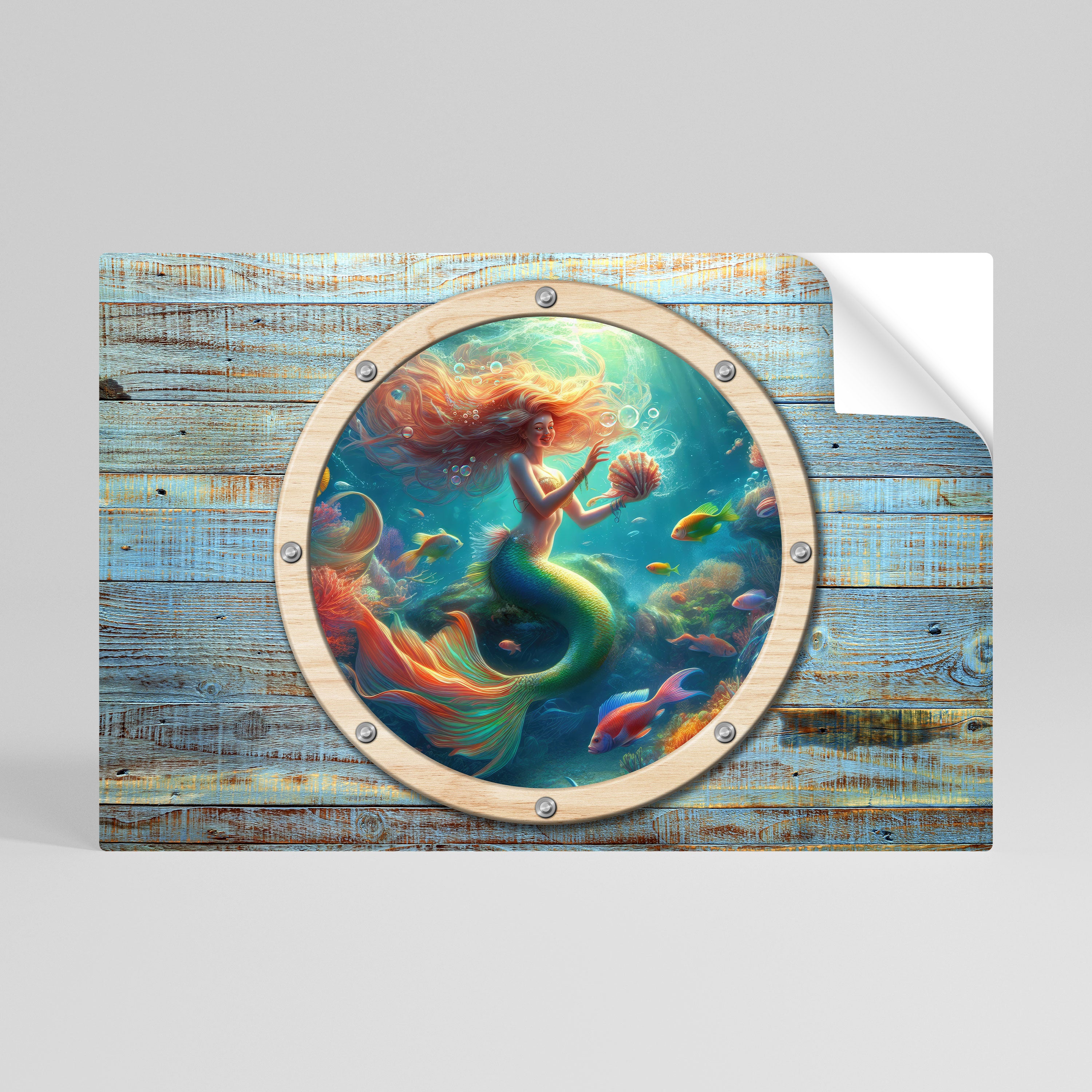 MERMAID DREAMS Naklejka/Plakat poziomy