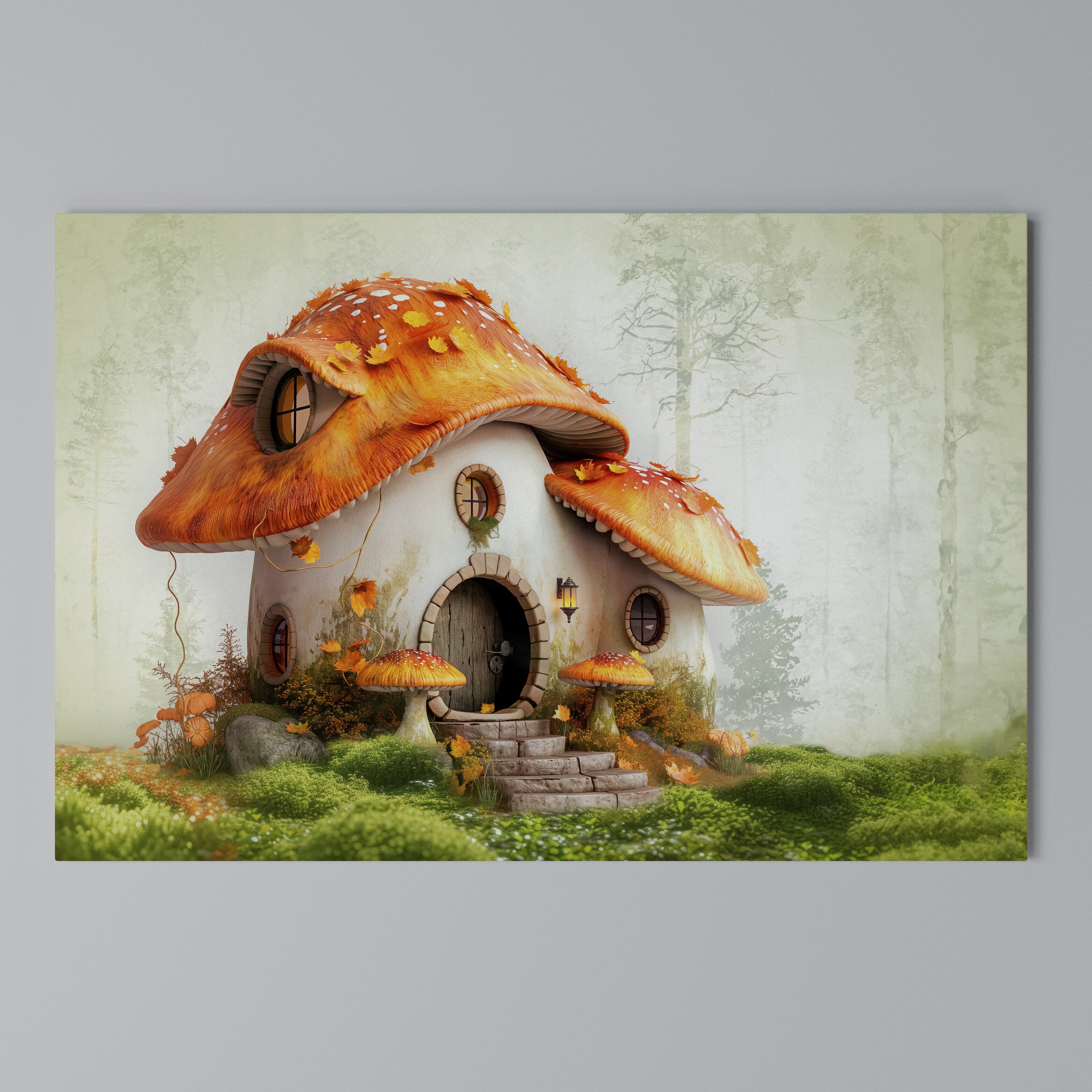MYSTIC TOADSTOOL Poziomy obraz na płótnie