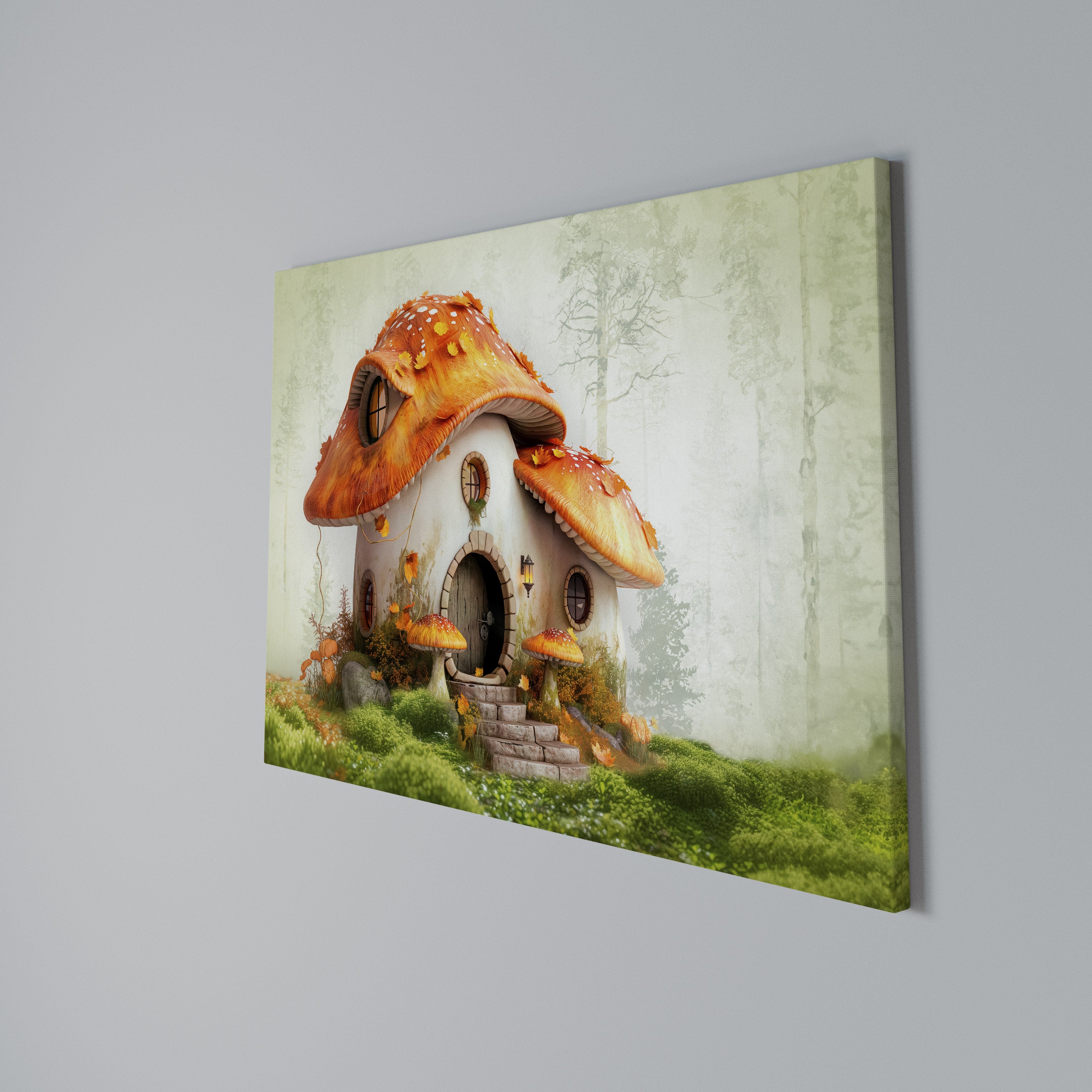 MYSTIC TOADSTOOL Poziomy obraz na płótnie