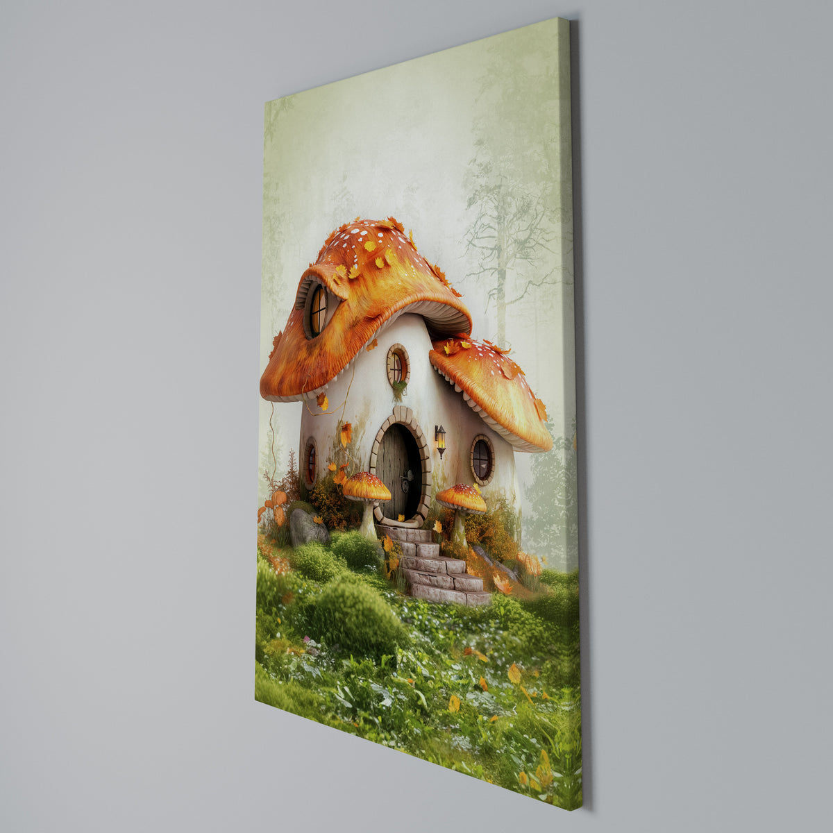 MYSTIC TOADSTOOL Pionowy obraz na płótnie