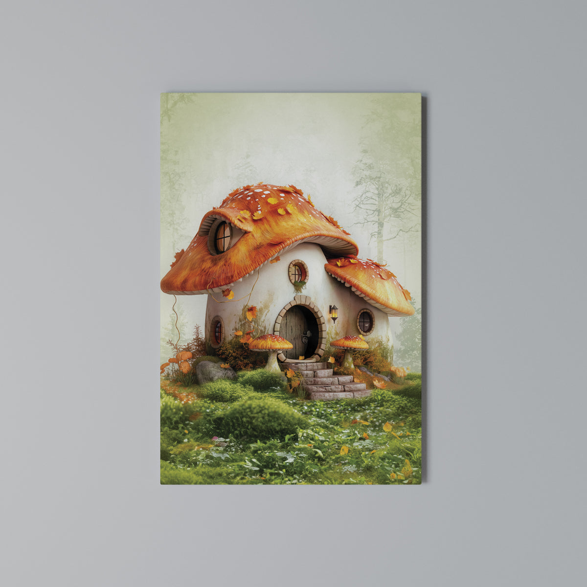 MYSTIC TOADSTOOL Pionowy obraz na płótnie