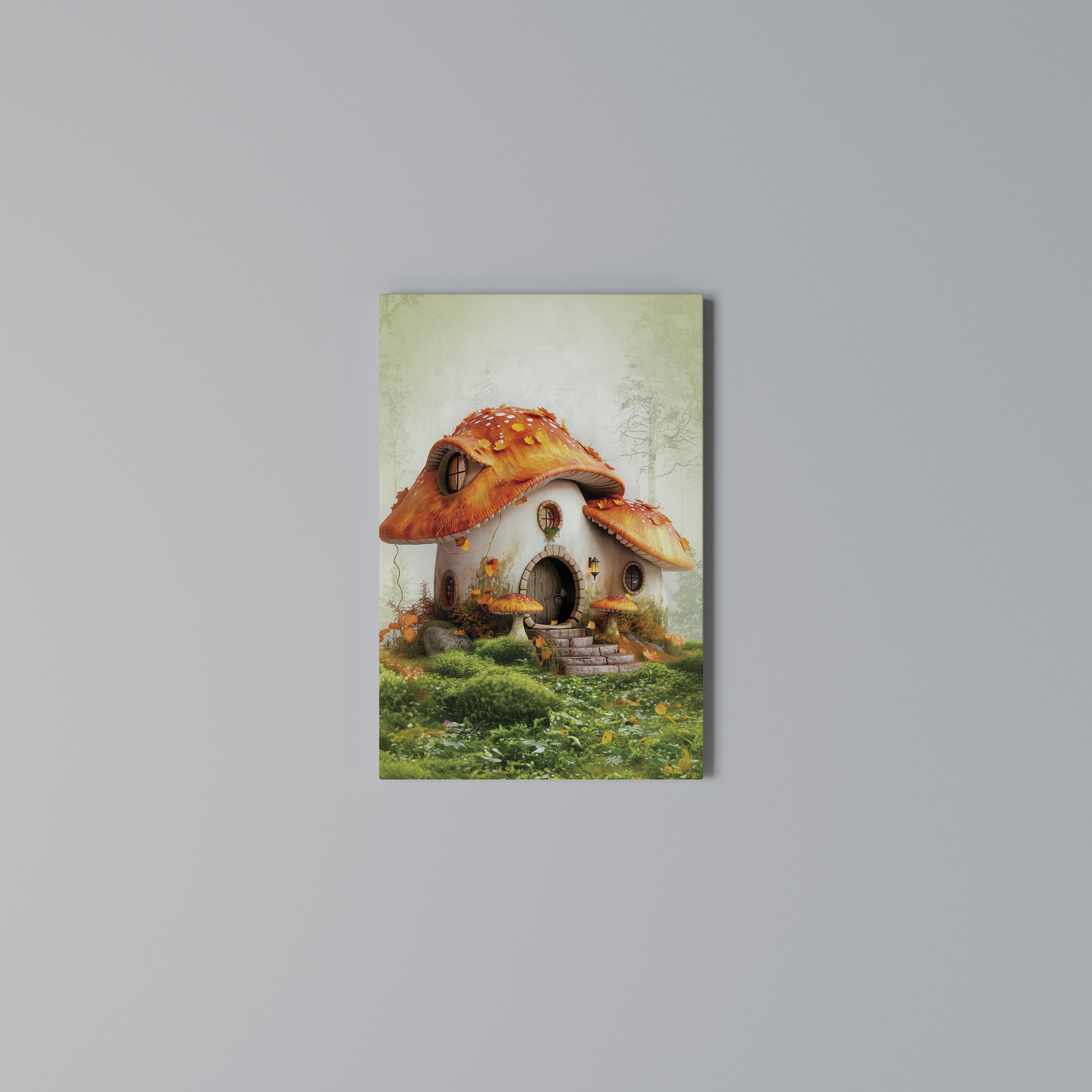 MYSTIC TOADSTOOL Pionowy obraz na płótnie