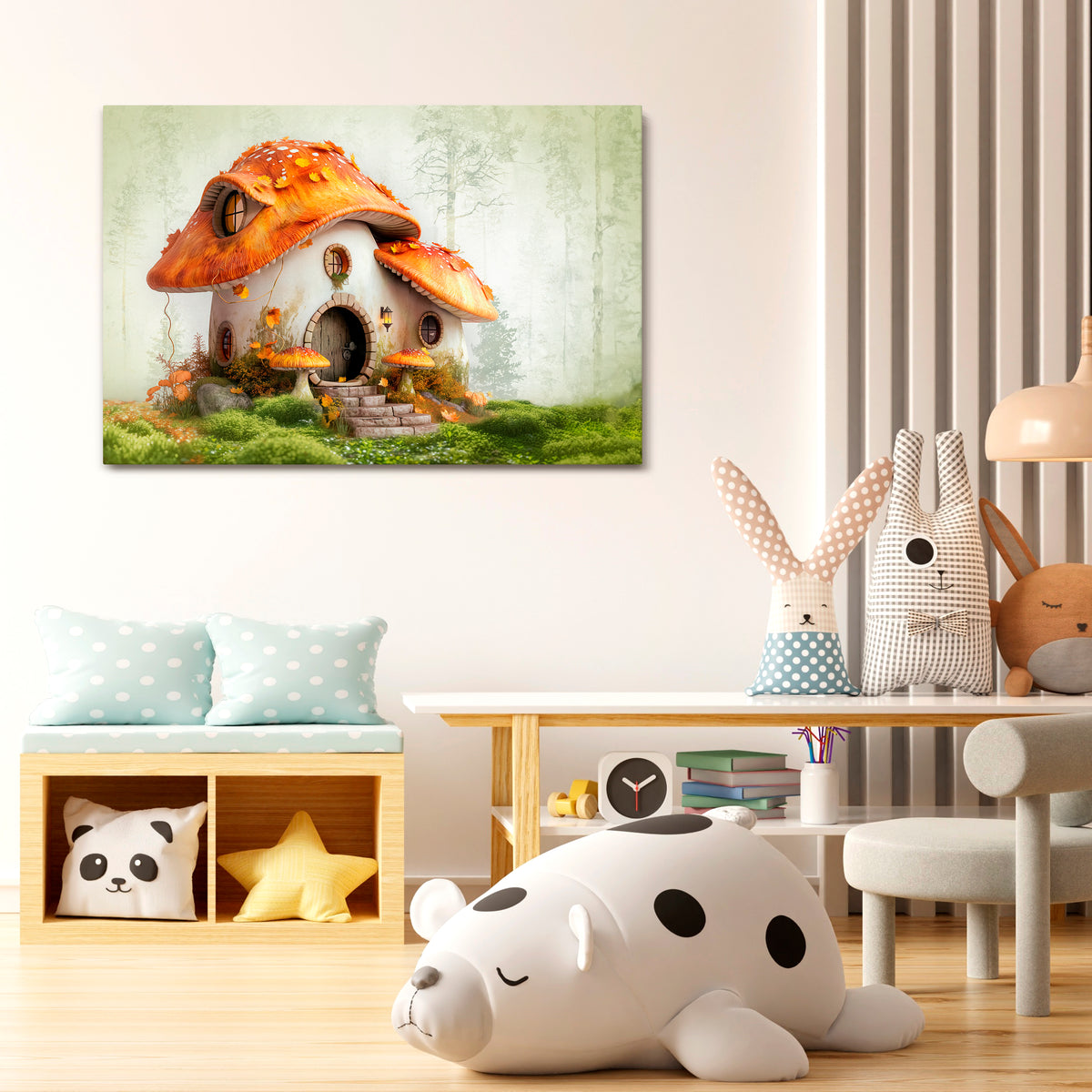 MYSTIC TOADSTOOL Poziomy obraz na płótnie