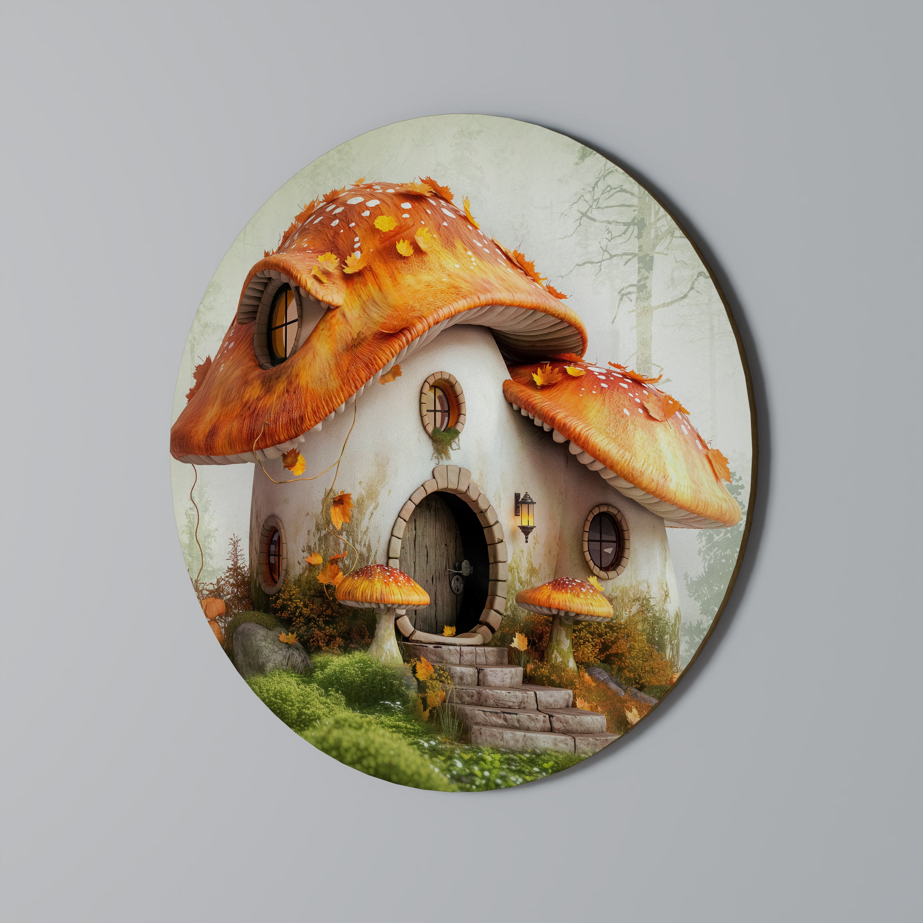 MYSTIC TOADSTOOL Obraz okrągły
