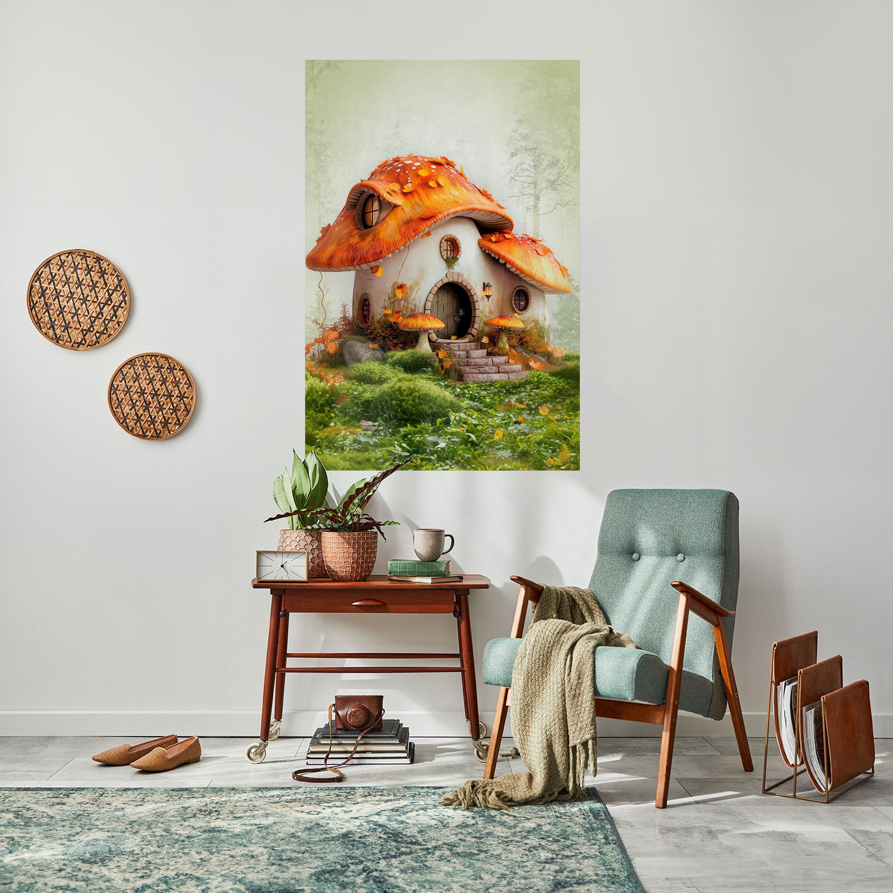 MYSTIC TOADSTOOL Naklejka/Plakat pionowy