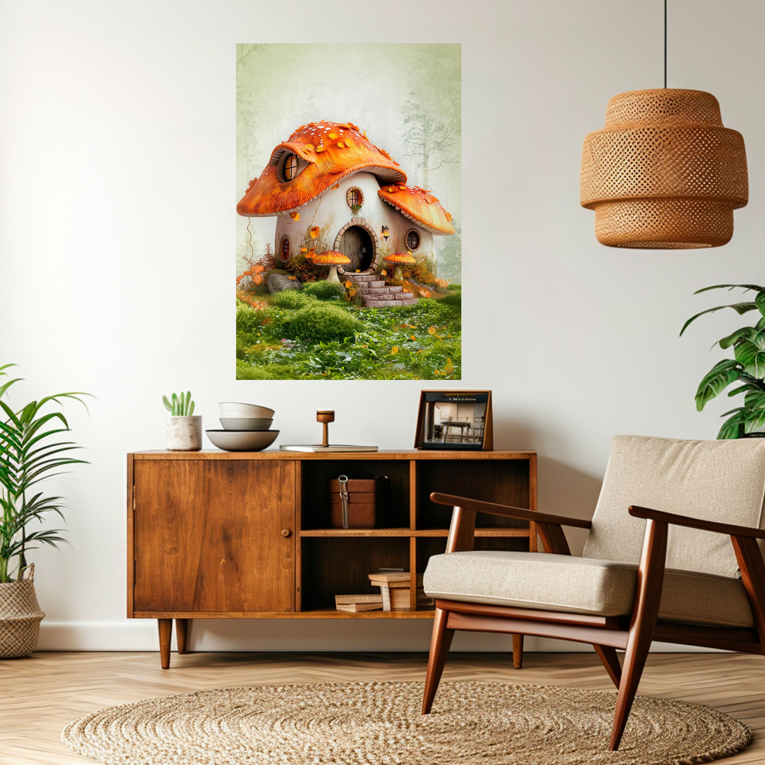 MYSTIC TOADSTOOL Naklejka/Plakat pionowy