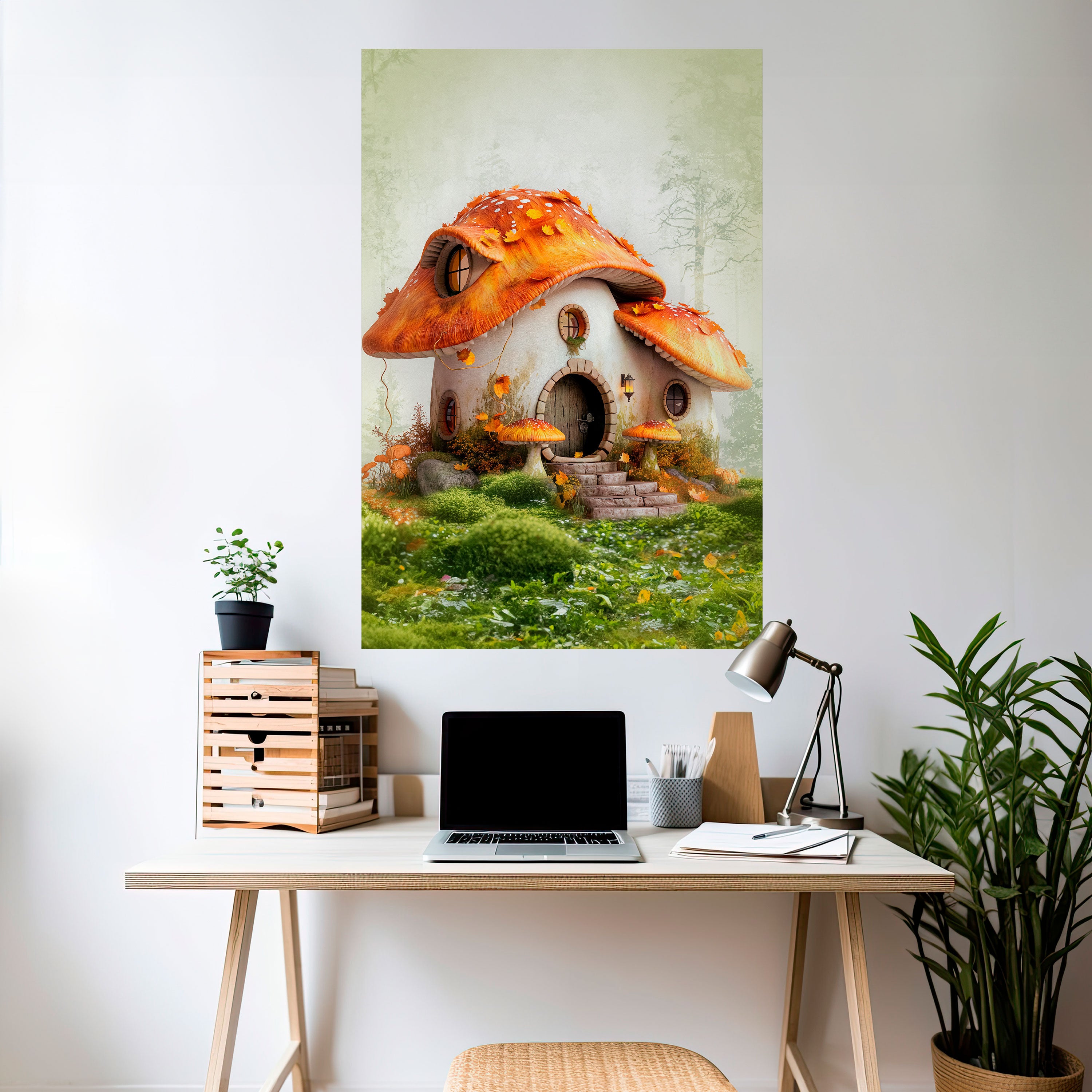 MYSTIC TOADSTOOL Naklejka/Plakat pionowy