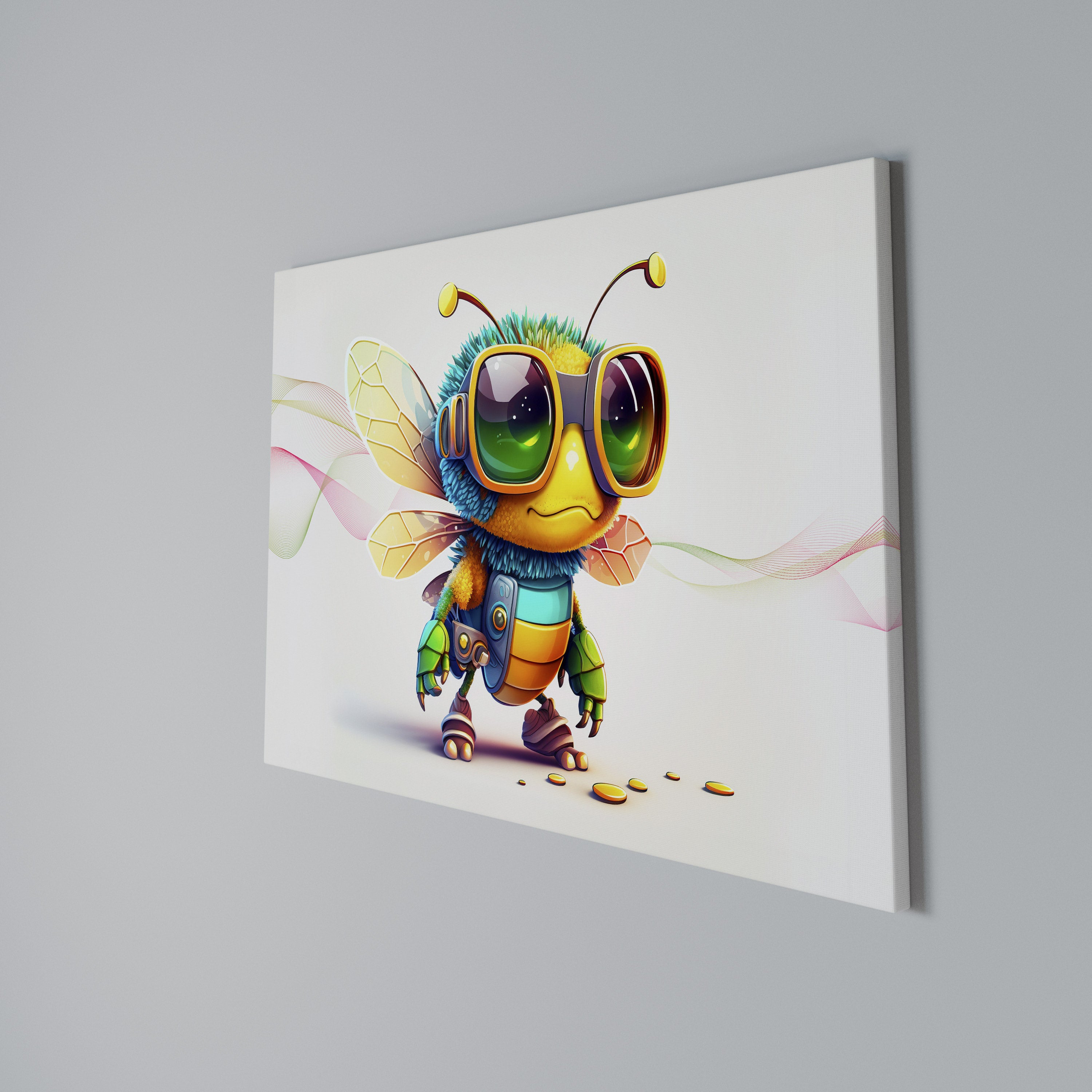 BUZZ BUDDY Poziomy obraz na płótnie