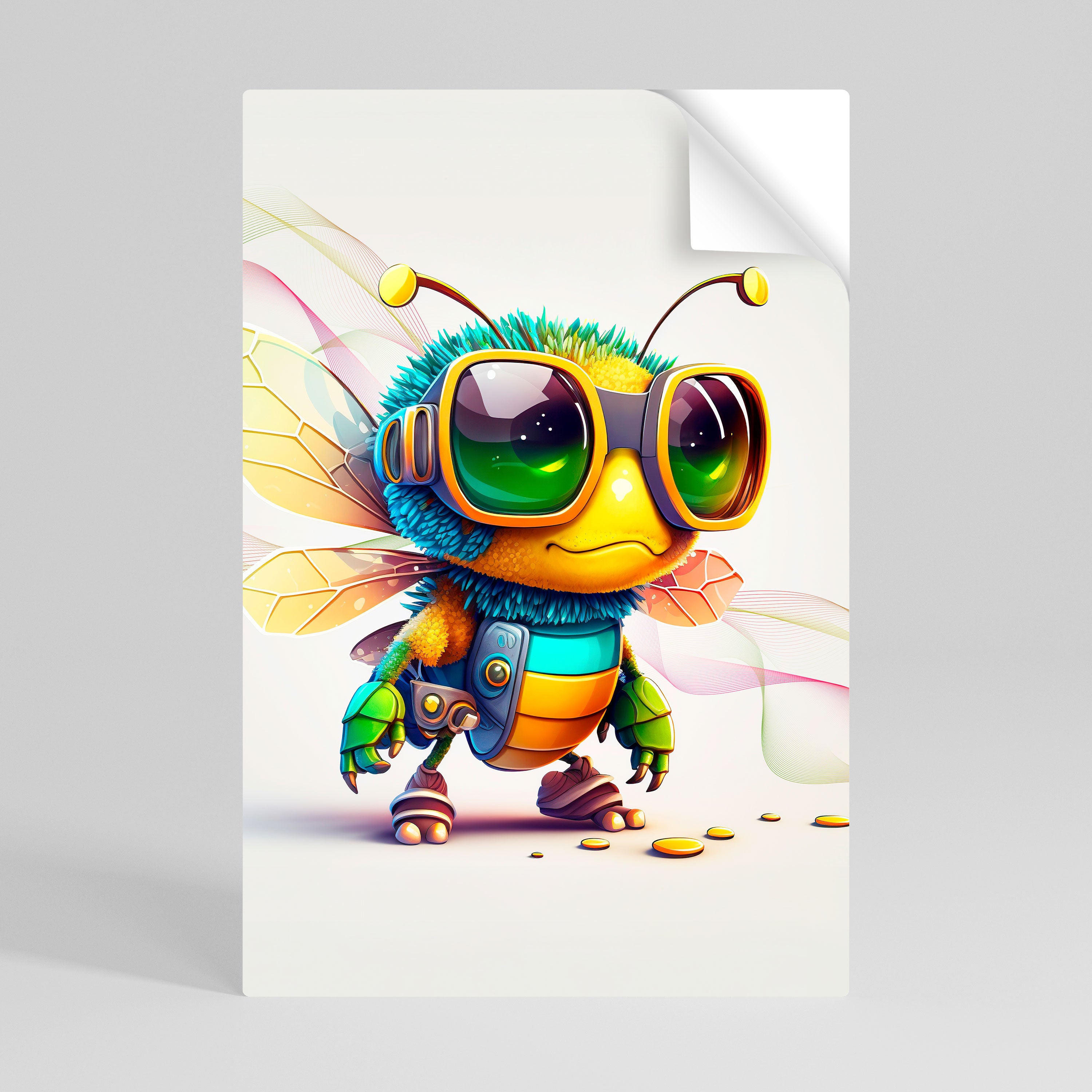 BUZZ BUDDY Naklejka/Plakat pionowy