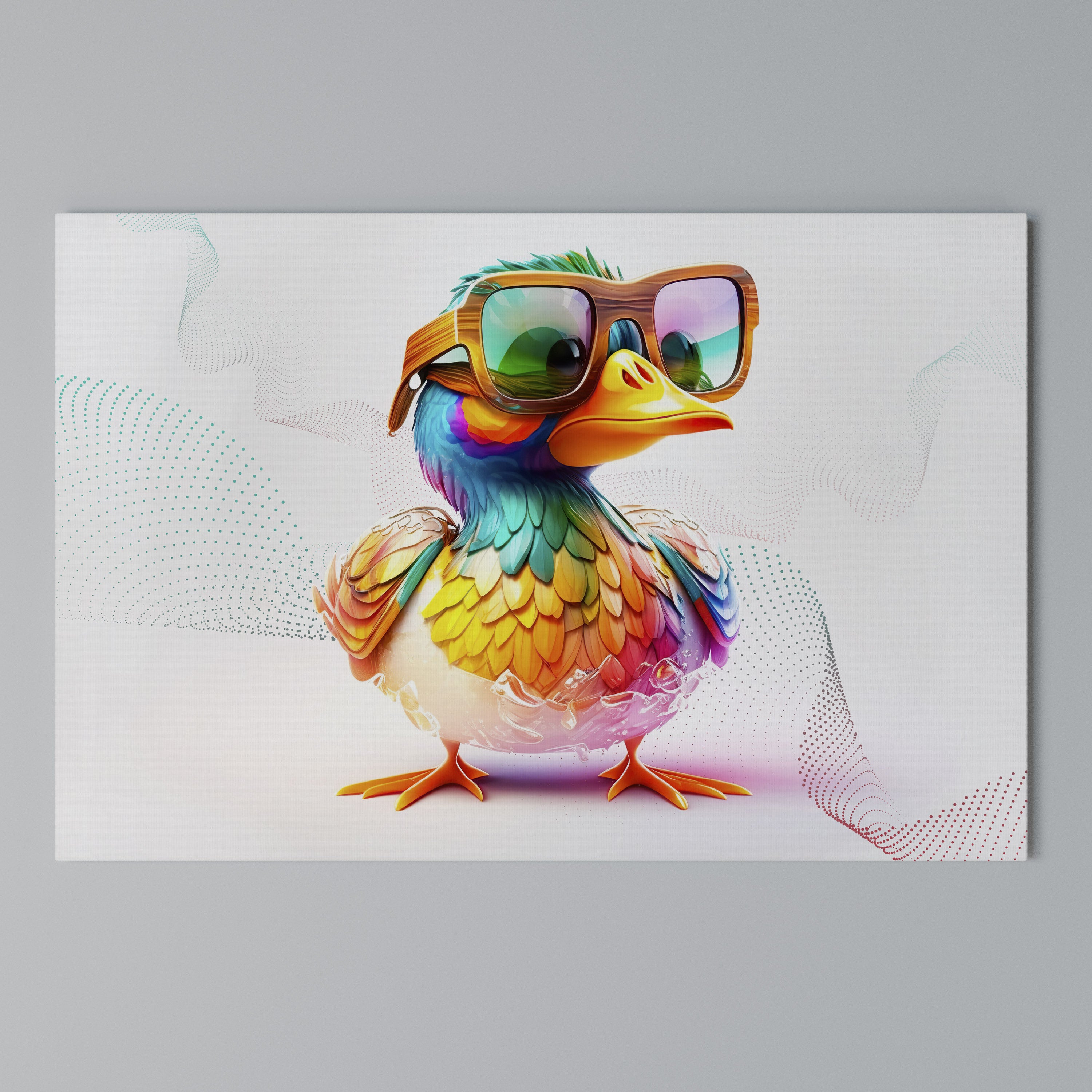 QUACKY FUN Poziomy obraz na płótnie