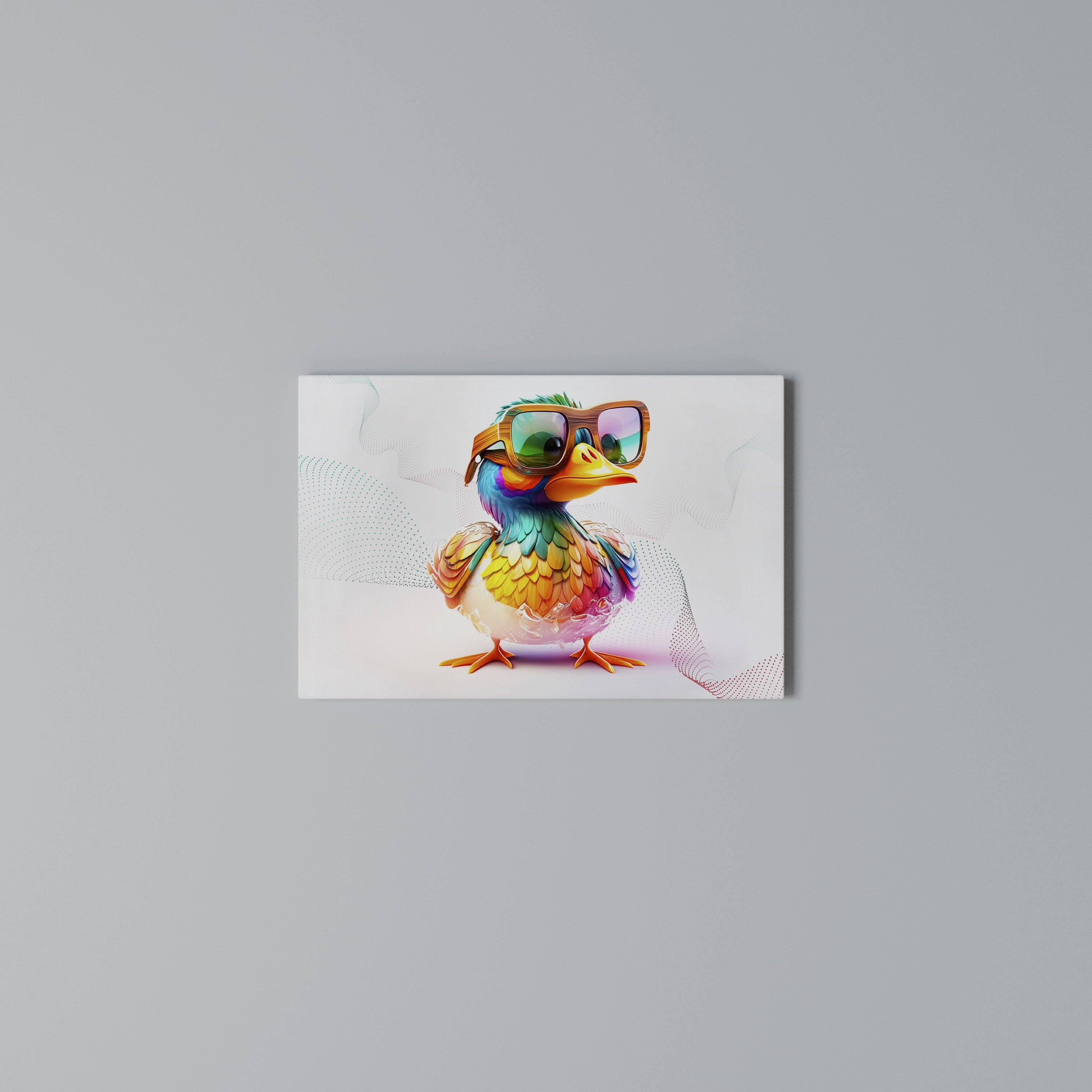 QUACKY FUN Poziomy obraz na płótnie