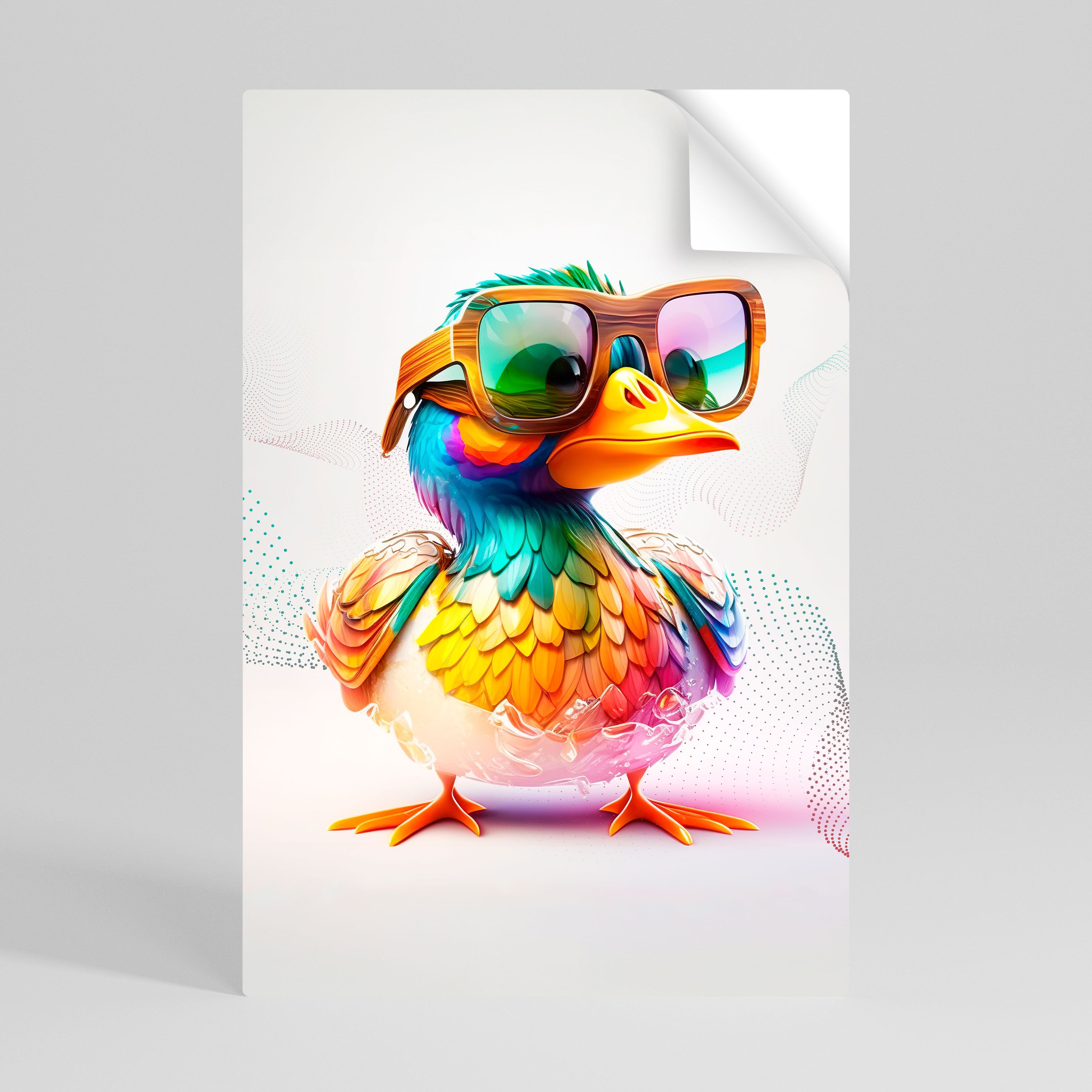 QUACKY FUN Naklejka/Plakat pionowy