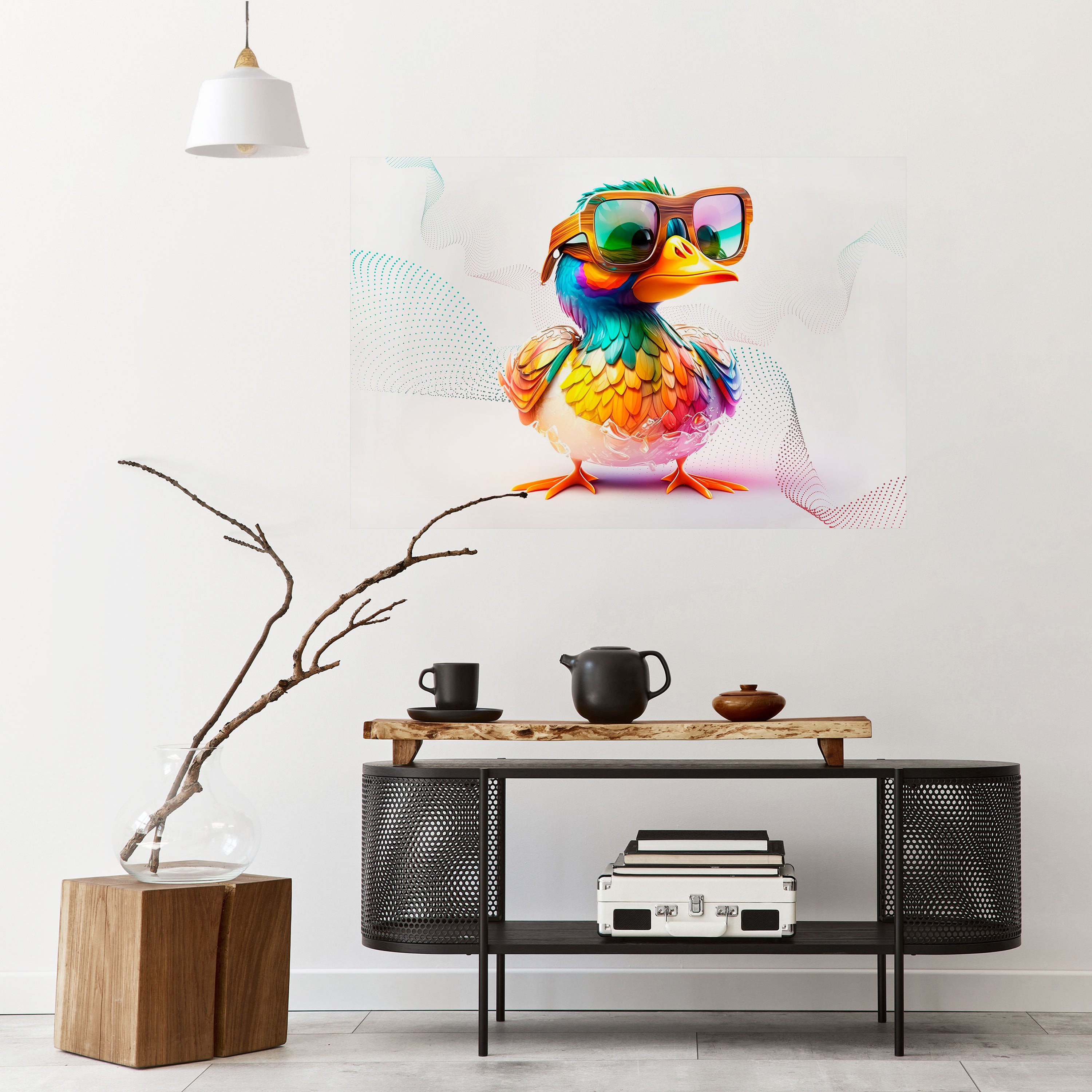 QUACKY FUN Naklejka/Plakat poziomy
