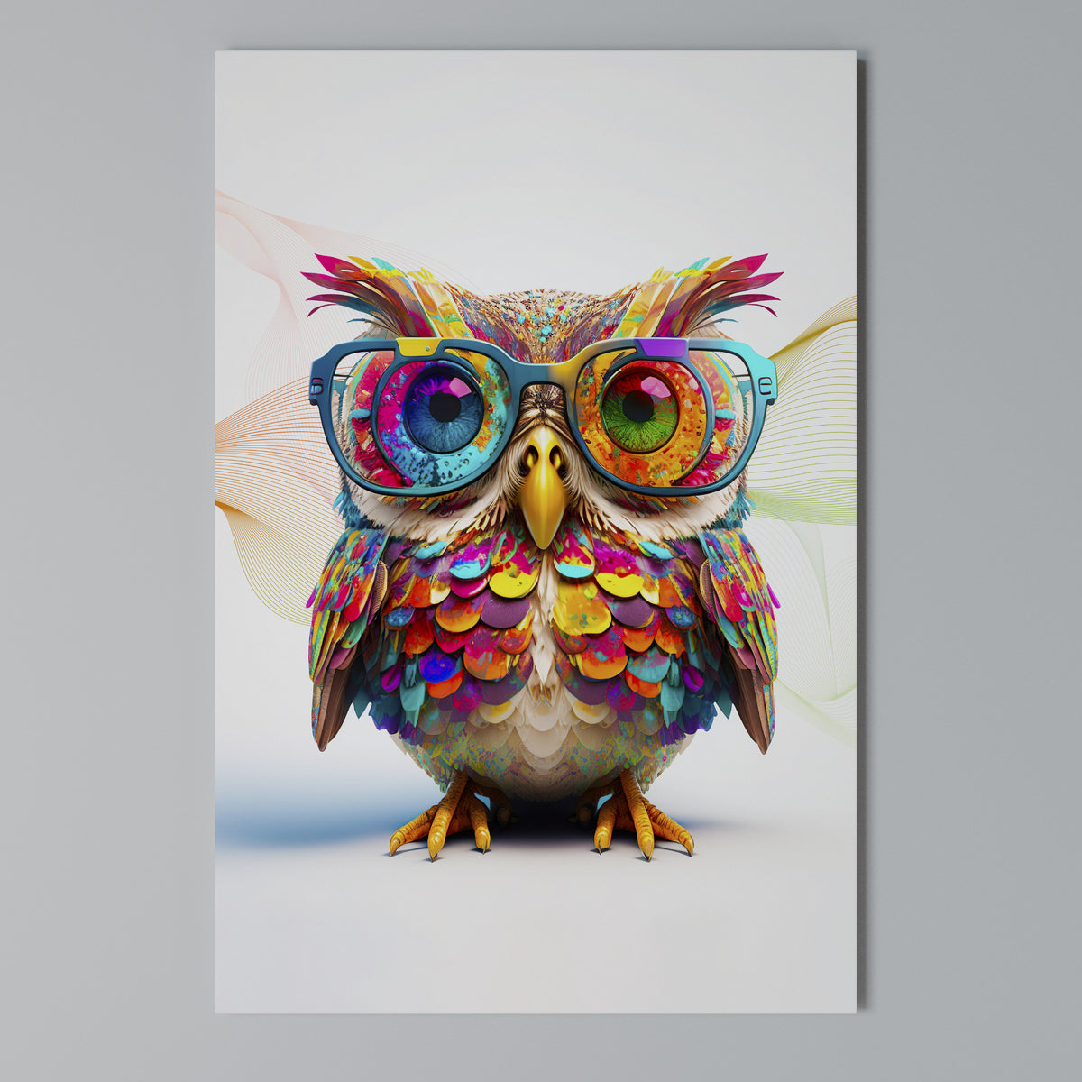 HOOT HOOT Pionowy obraz na płótnie