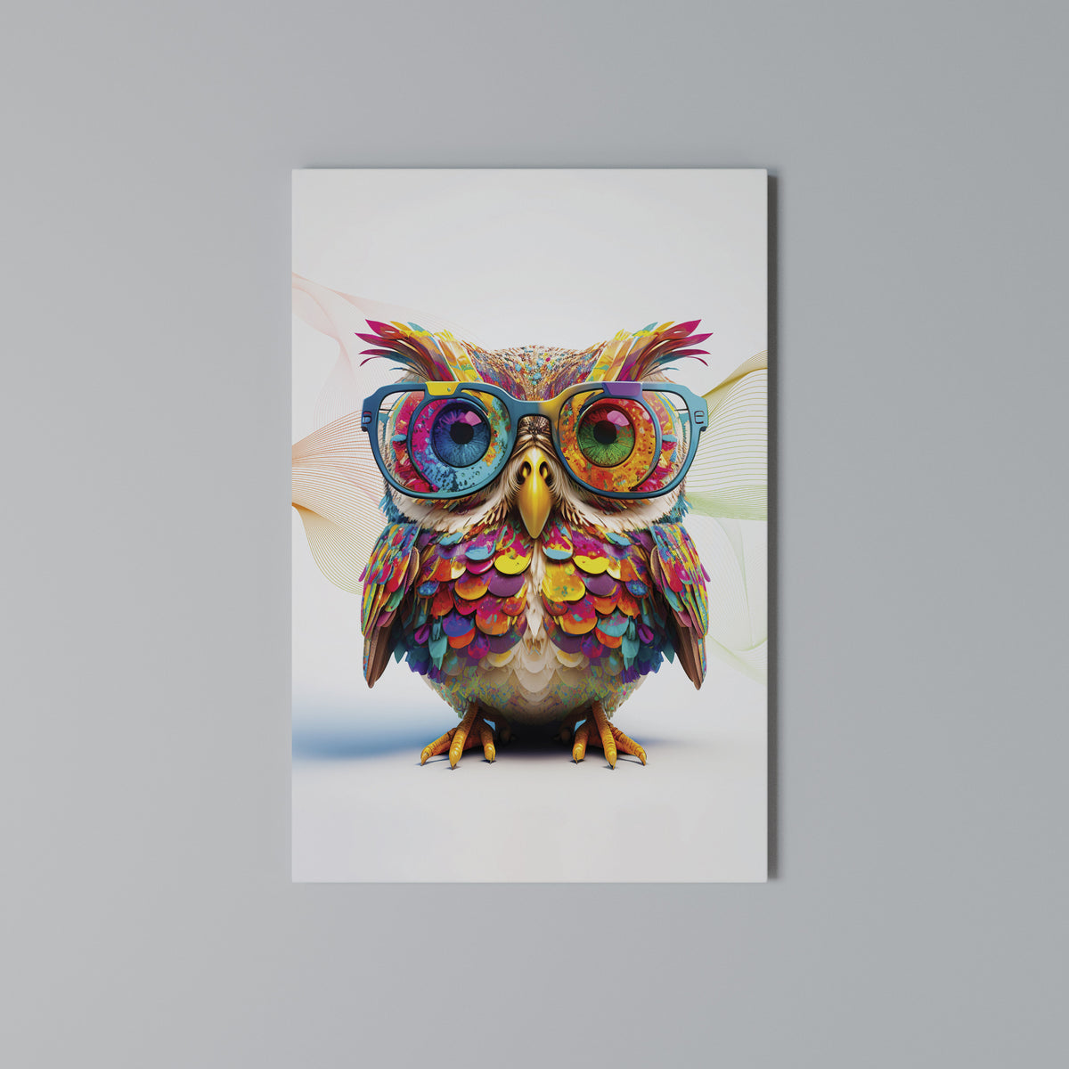 HOOT HOOT Pionowy obraz na płótnie