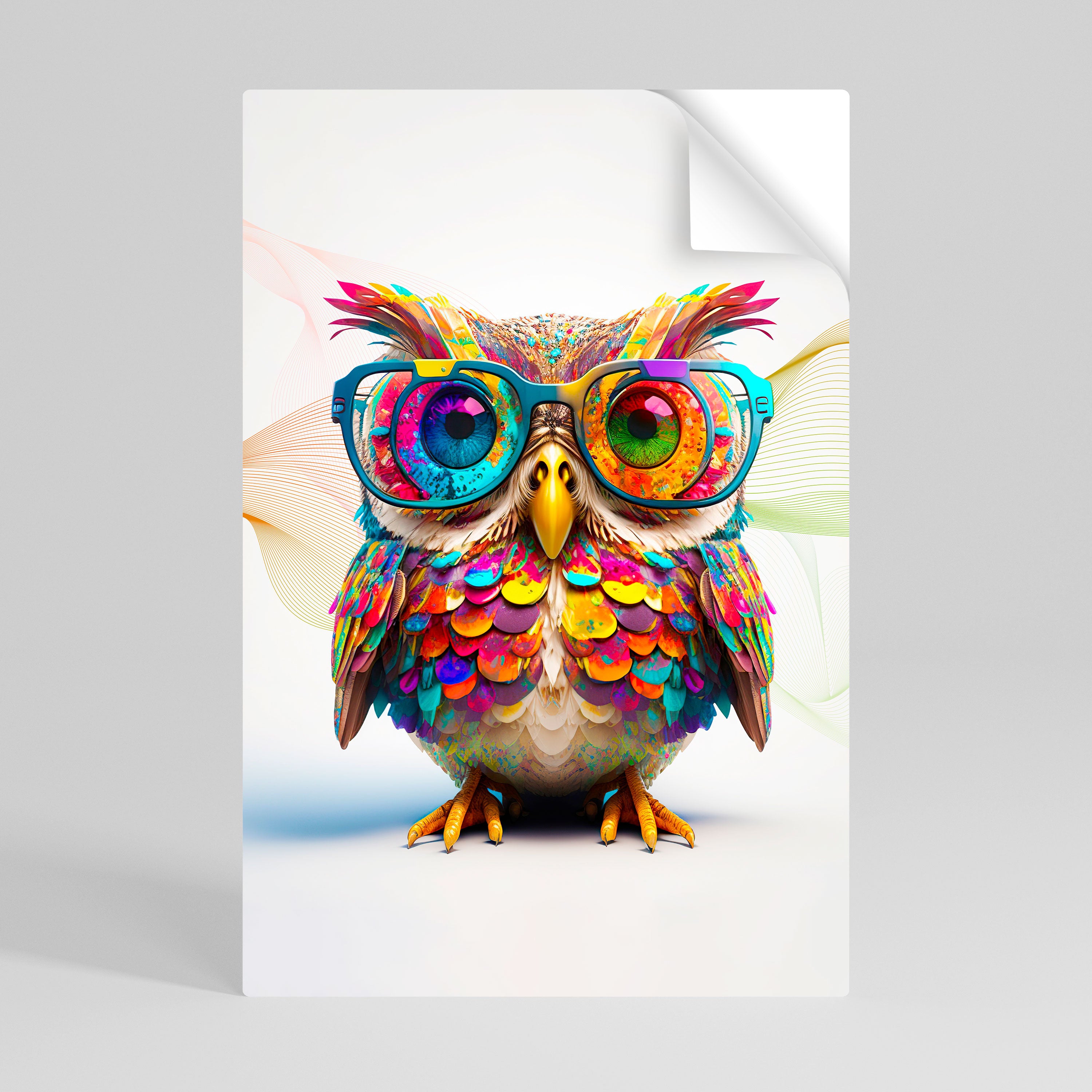 HOOT HOOT Naklejka/Plakat pionowy