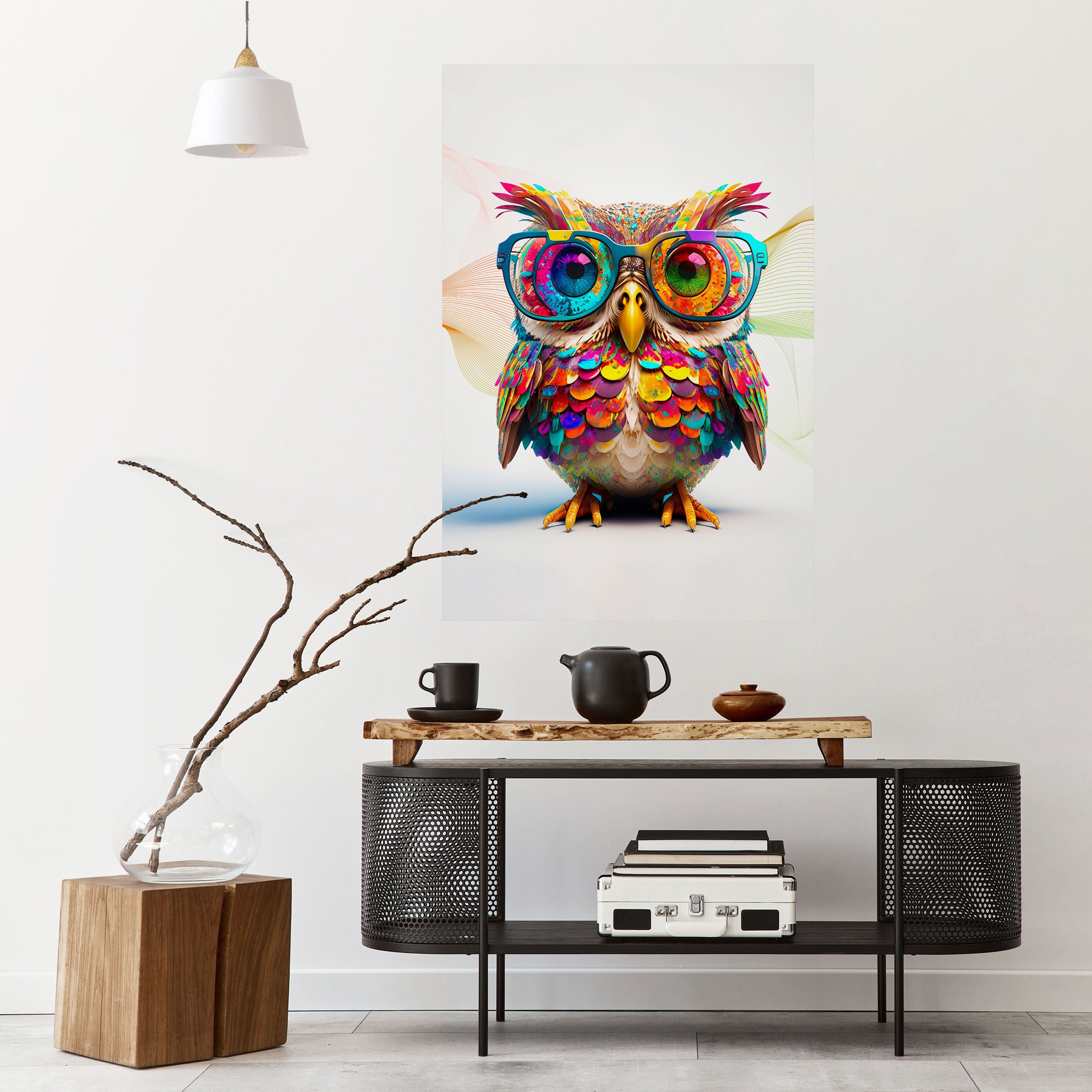 HOOT HOOT Naklejka/Plakat pionowy