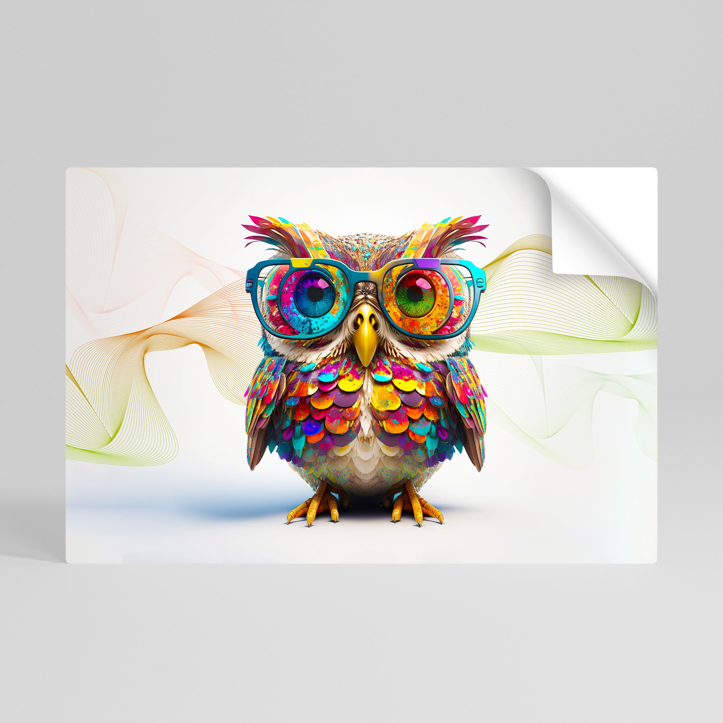 HOOT HOOT Naklejka/Plakat poziomy