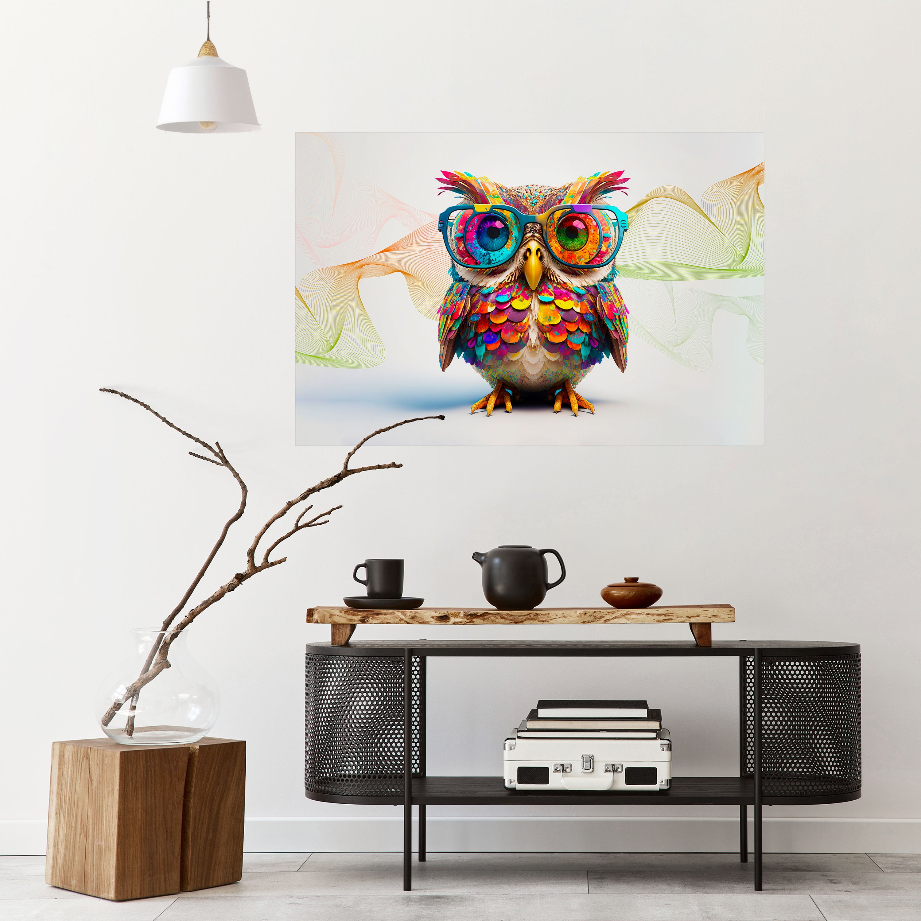 HOOT HOOT Naklejka/Plakat poziomy