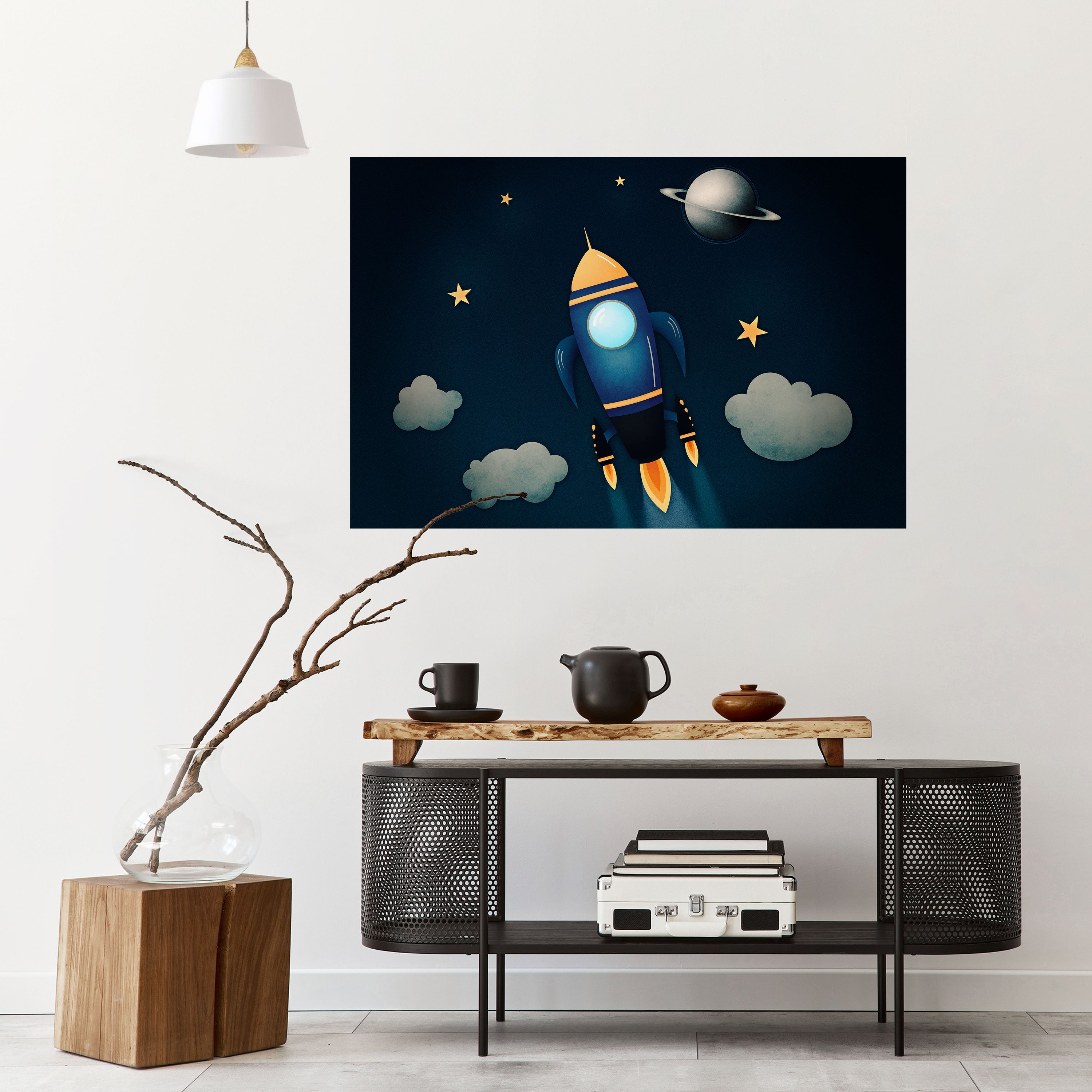 STELLAR SWING Naklejka/Plakat poziomy