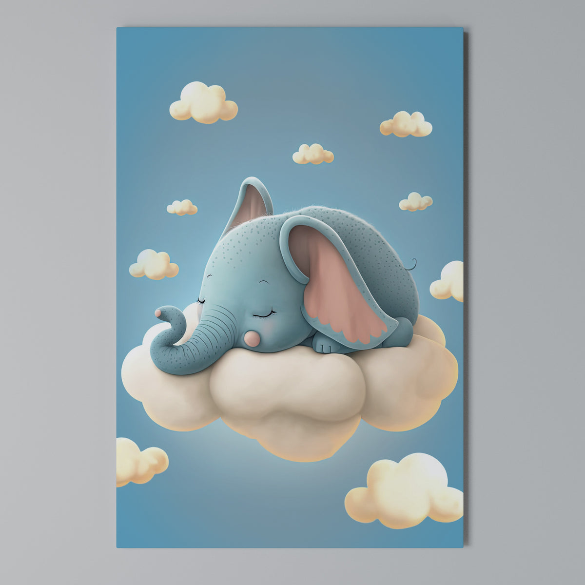 ELEPHANT DREAMS Pionowy obraz na płótnie