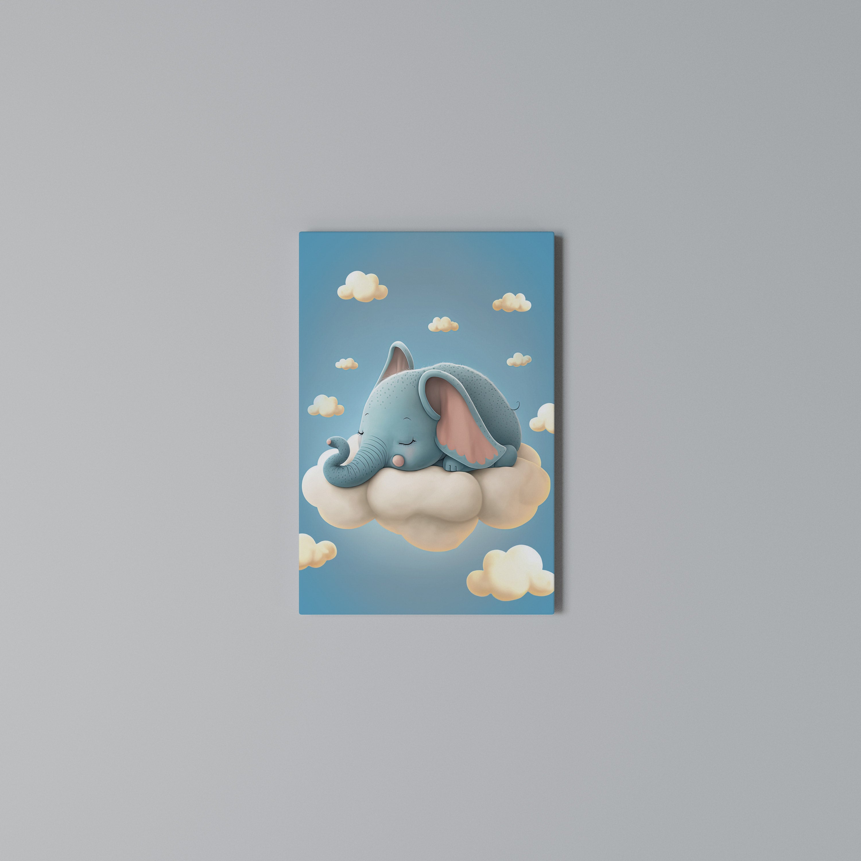 ELEPHANT DREAMS Pionowy obraz na płótnie