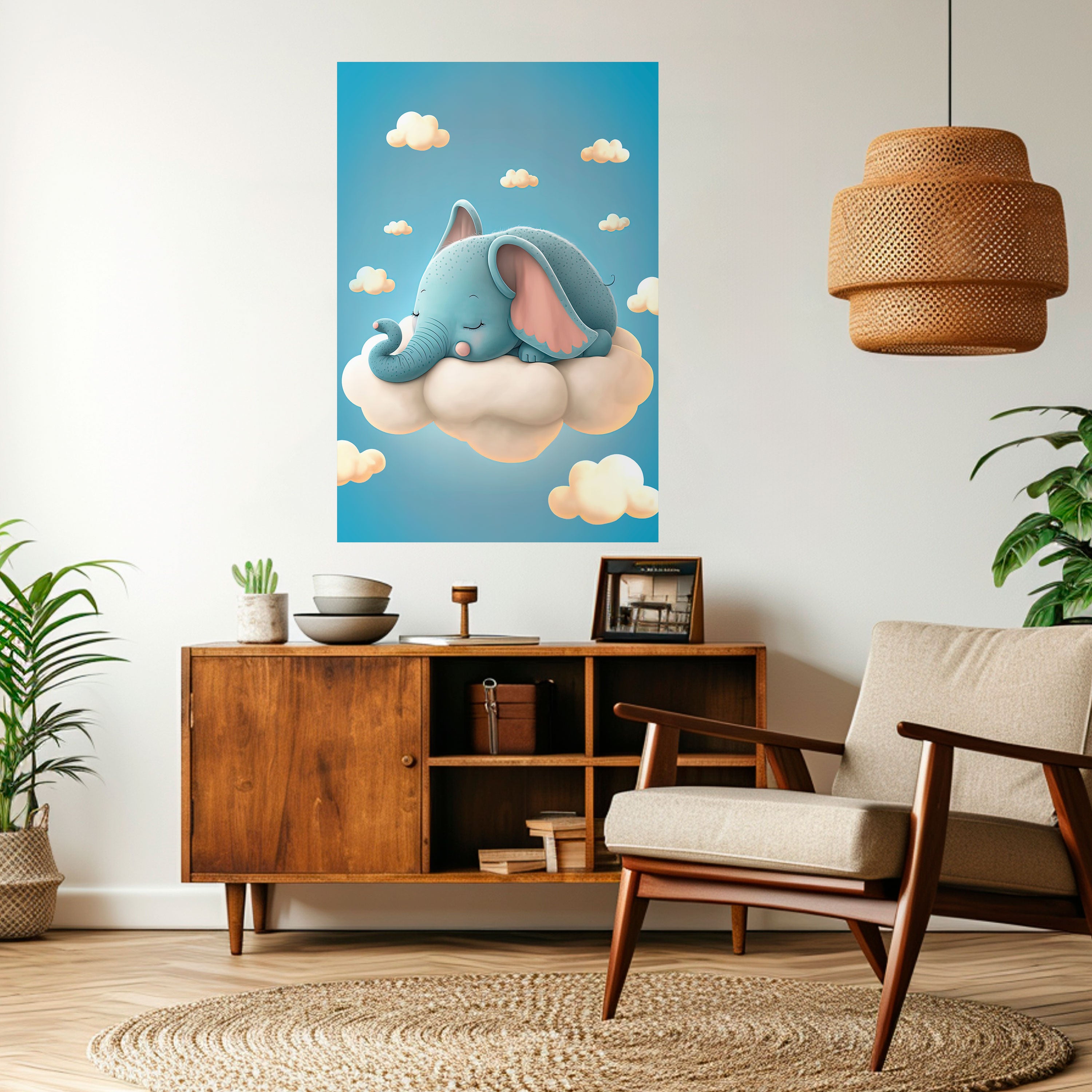 ELEPHANT DREAMS Naklejka/Plakat pionowy