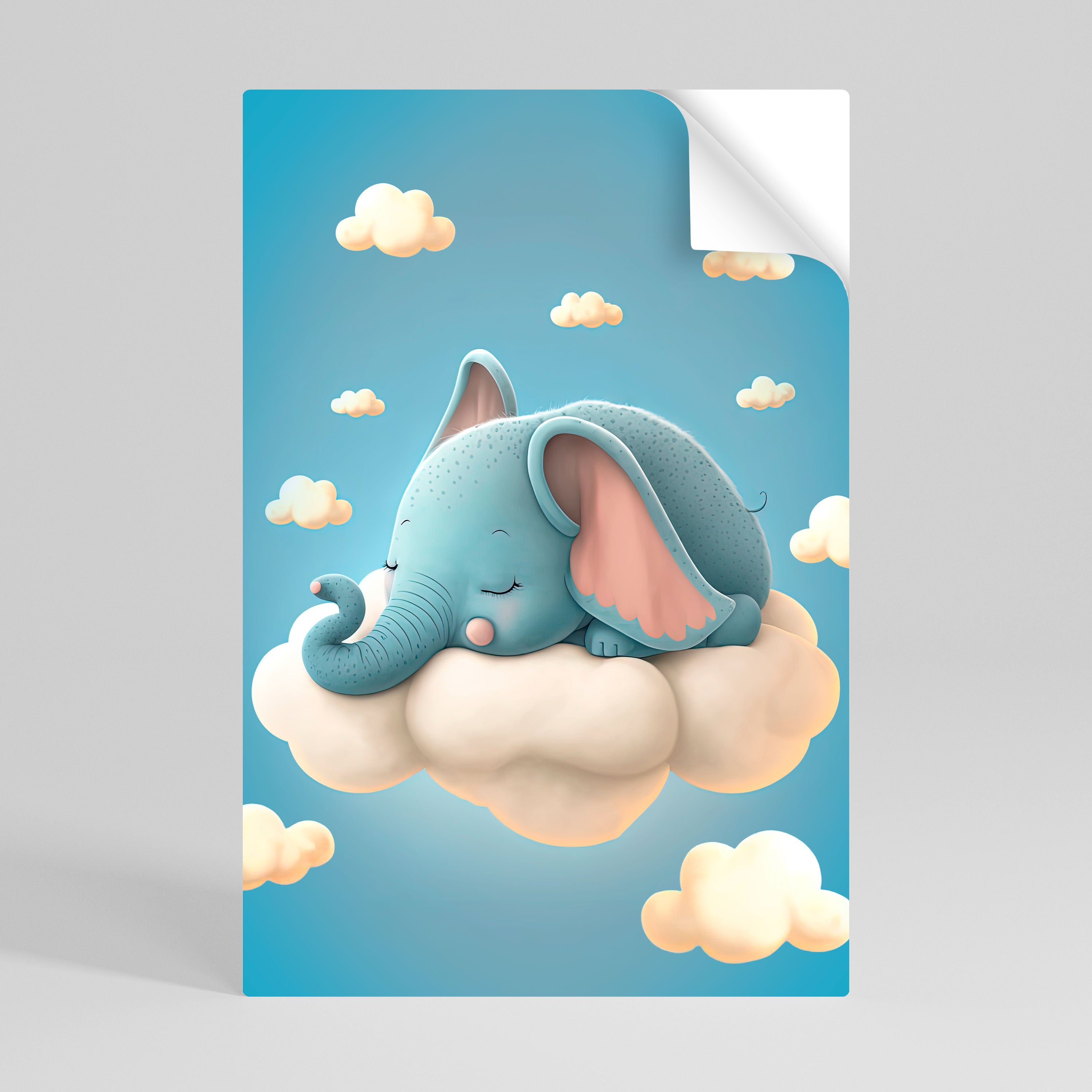 ELEPHANT DREAMS Naklejka/Plakat pionowy