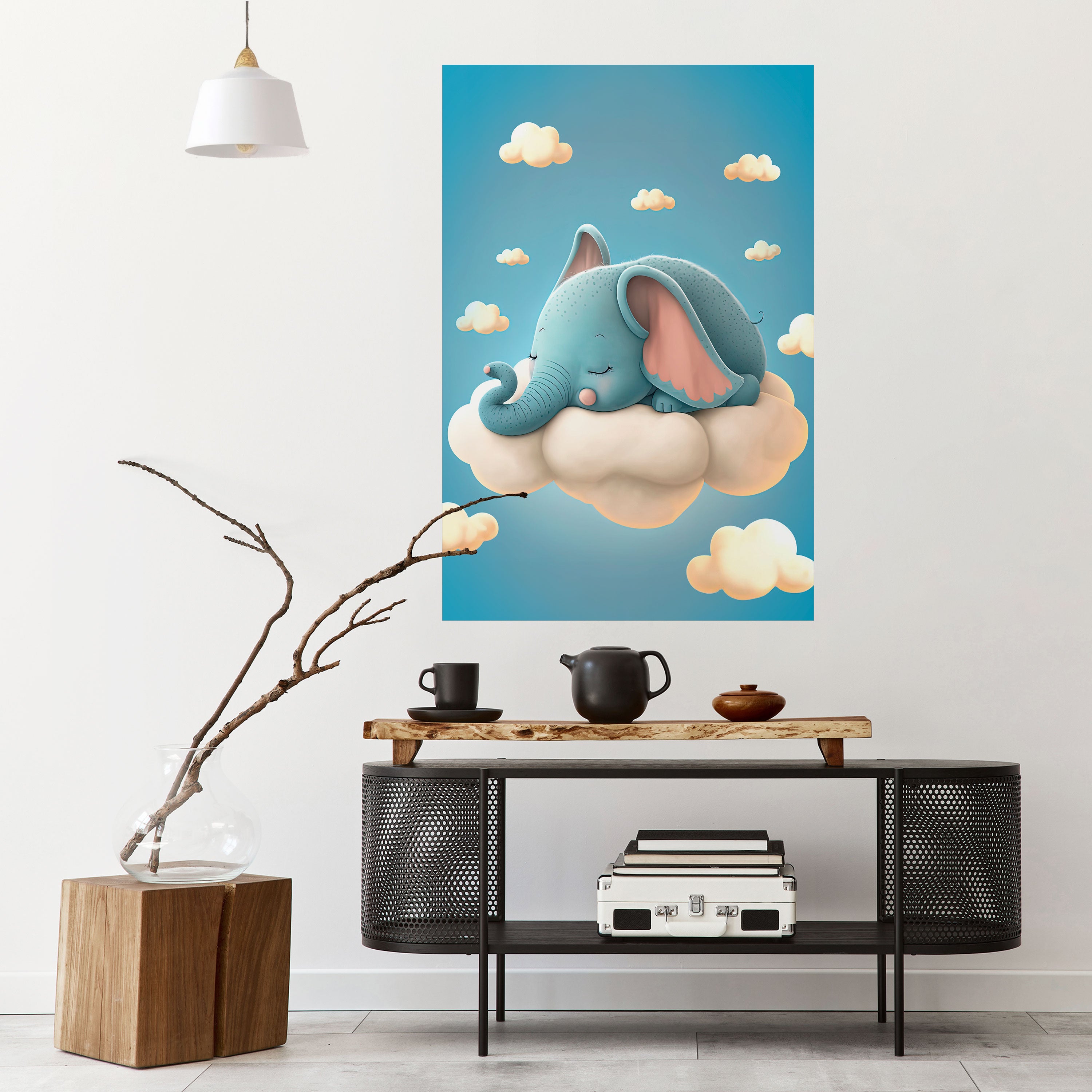 ELEPHANT DREAMS Naklejka/Plakat pionowy