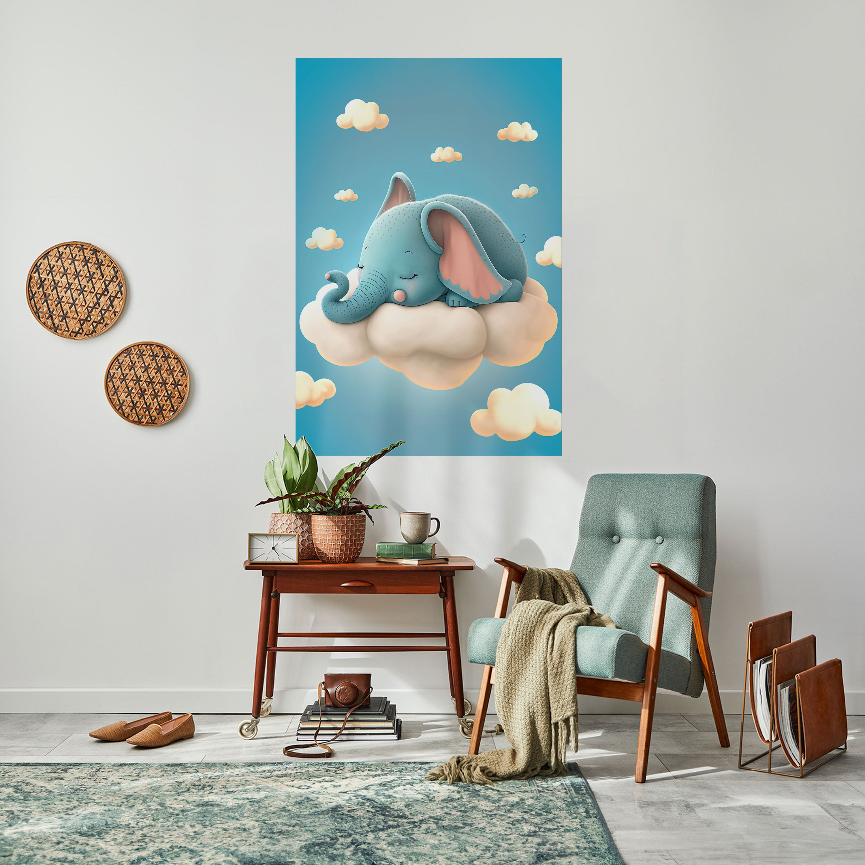ELEPHANT DREAMS Naklejka/Plakat pionowy