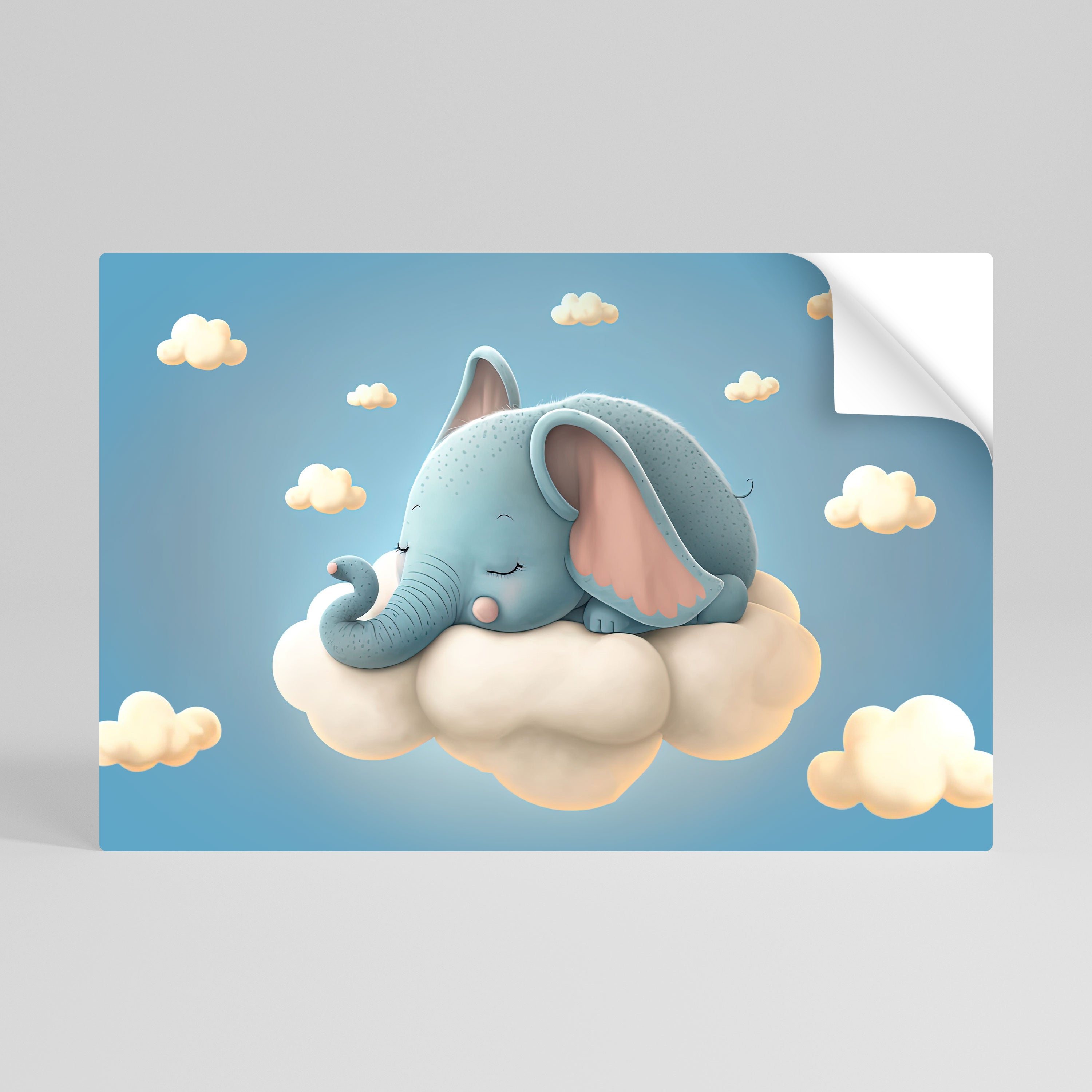 ELEPHANT DREAMS Naklejka/Plakat poziomy