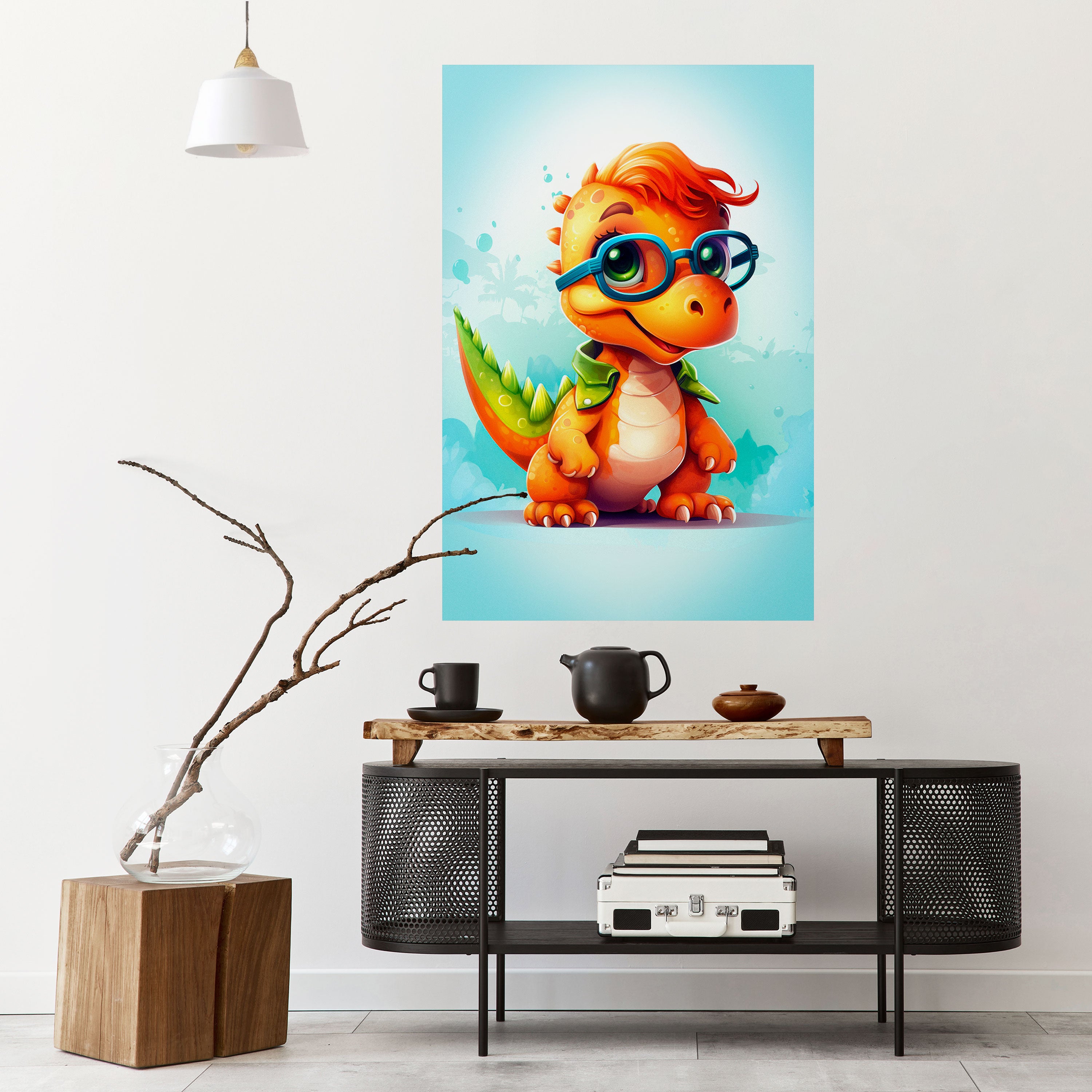 KIDDOSAURUS REX Naklejka/Plakat pionowy