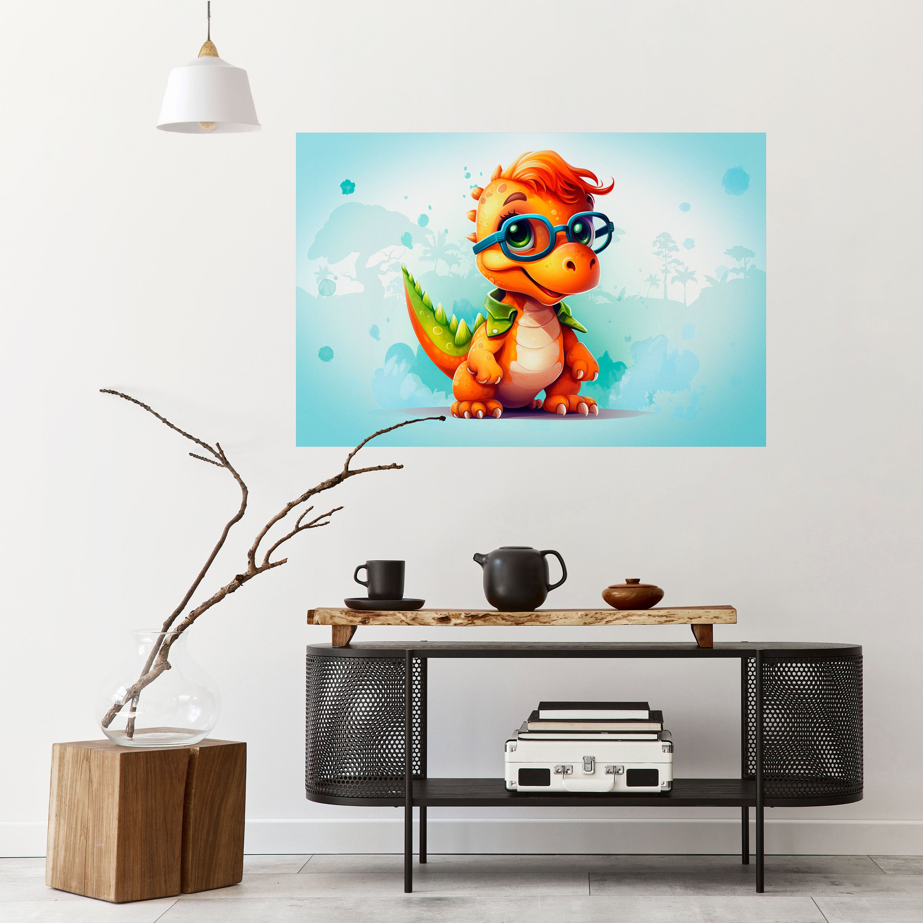 KIDDOSAURUS REX Naklejka/Plakat poziomy
