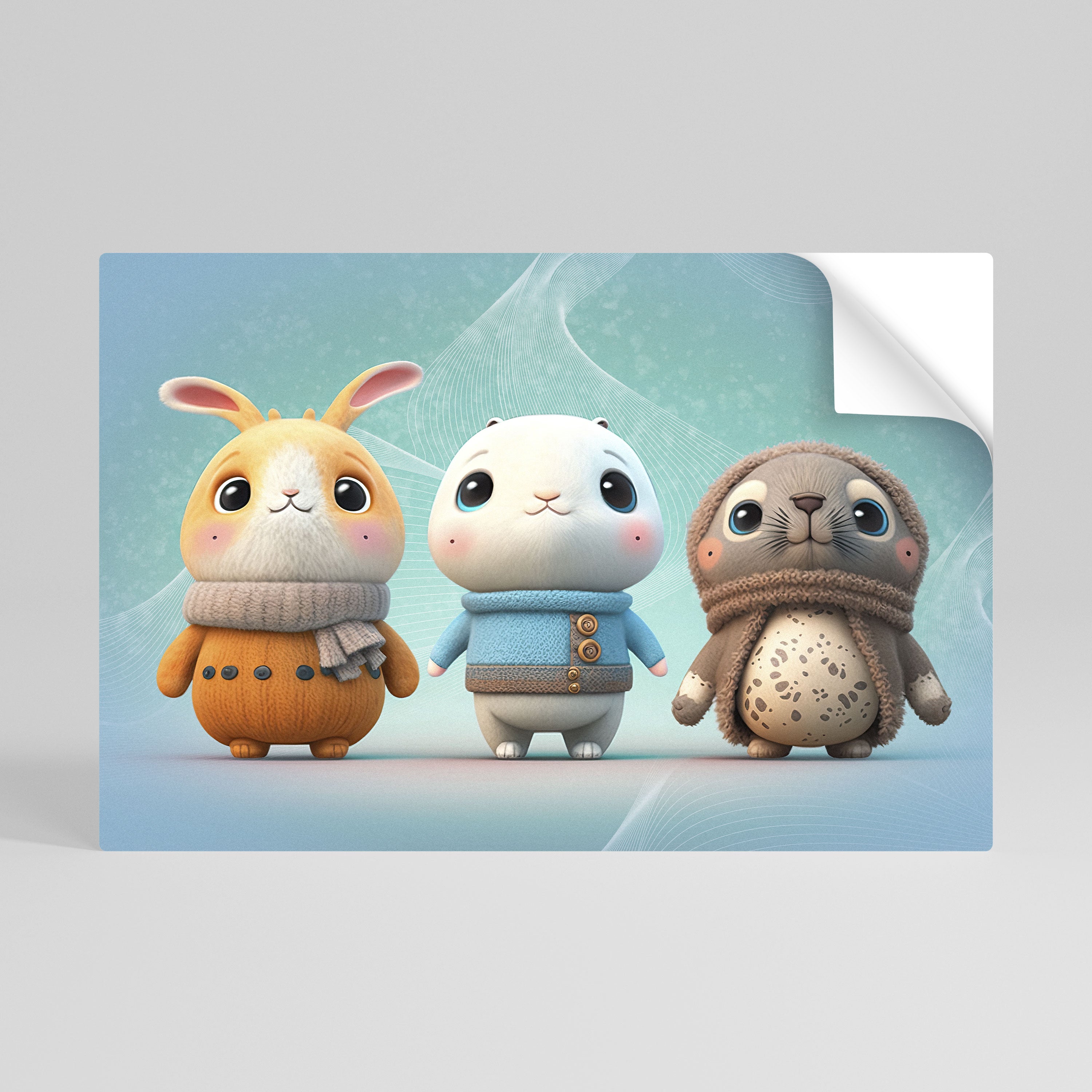 SWEETIES SQUAD Naklejka/Plakat poziomy