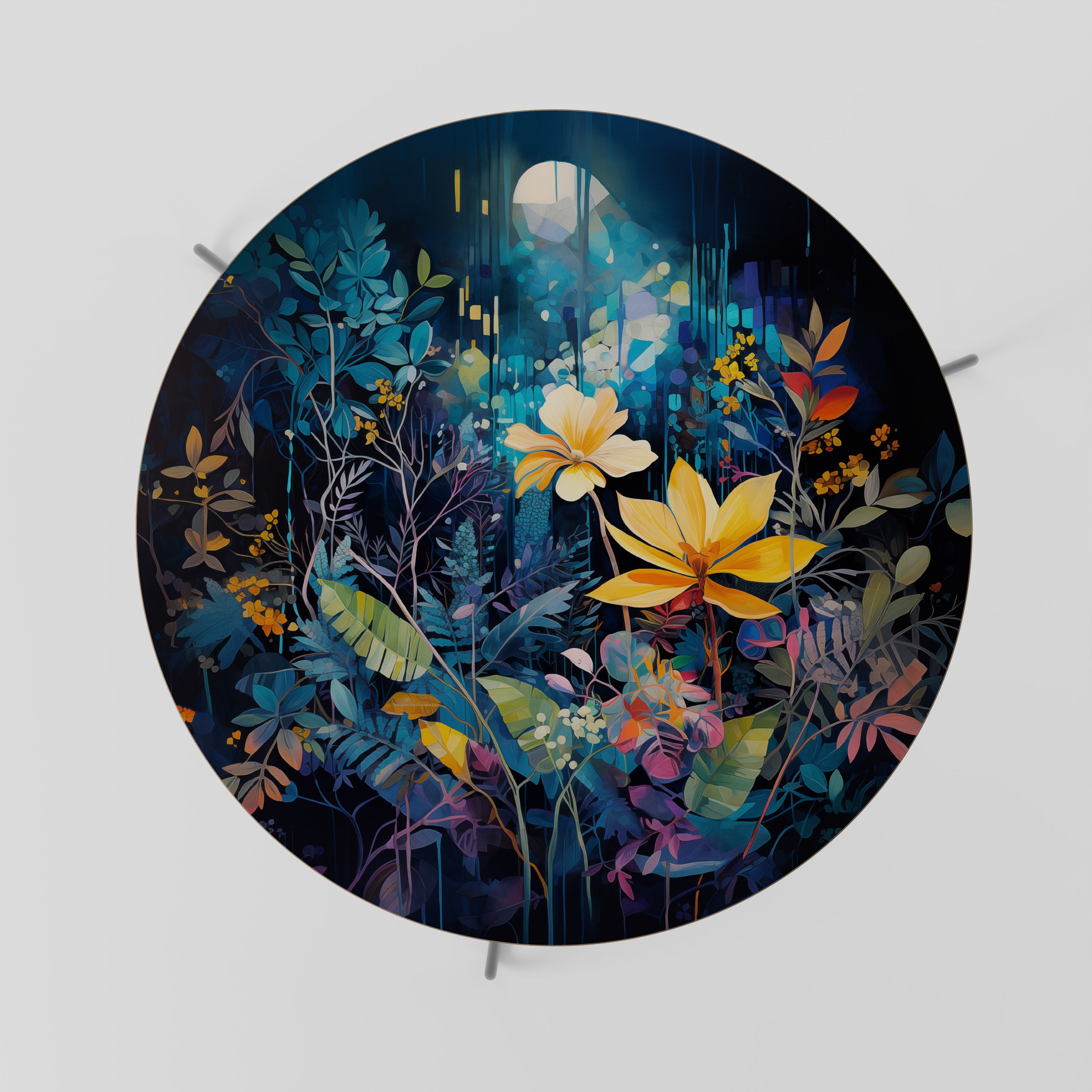 LUNAR FLOWERS Stolik kawowy duży